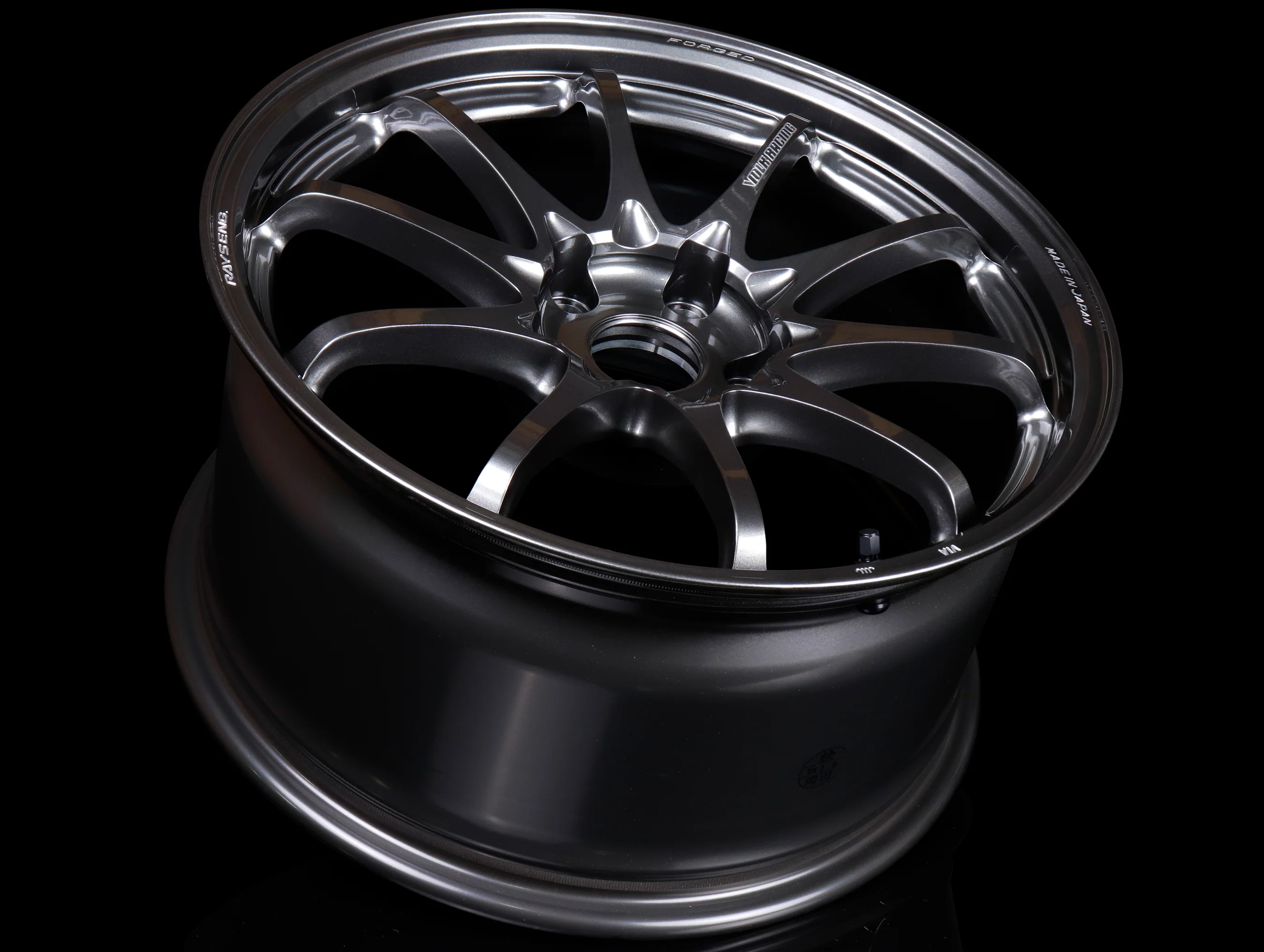 Volk Racing CE28N Plus Wheels - Dark Gunmetal - 18x9.5 / +38 - Image 3