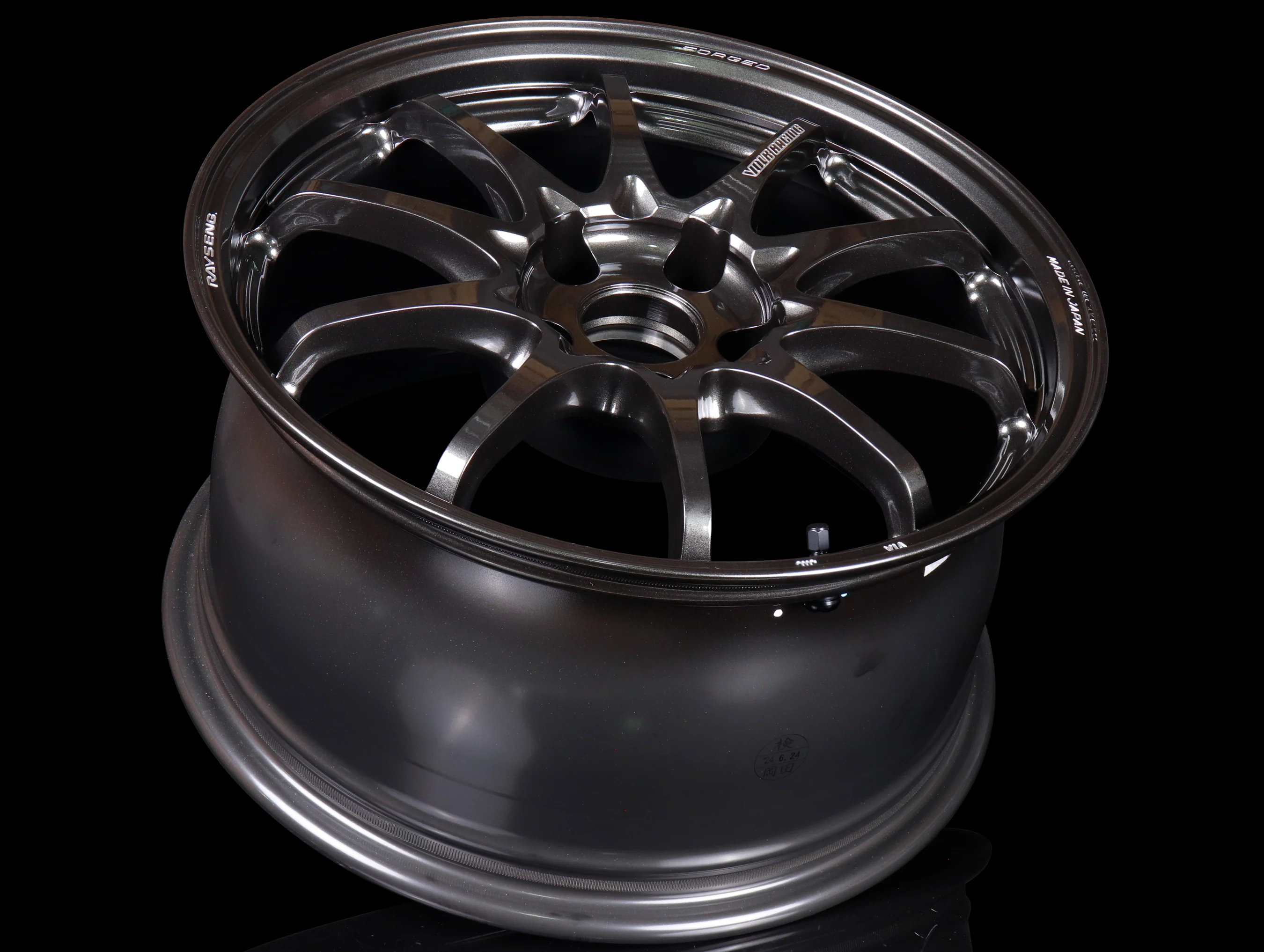 Volk Racing CE28N Plus - 17" Wheels - Diamond Dark Gunmetal - Image 3