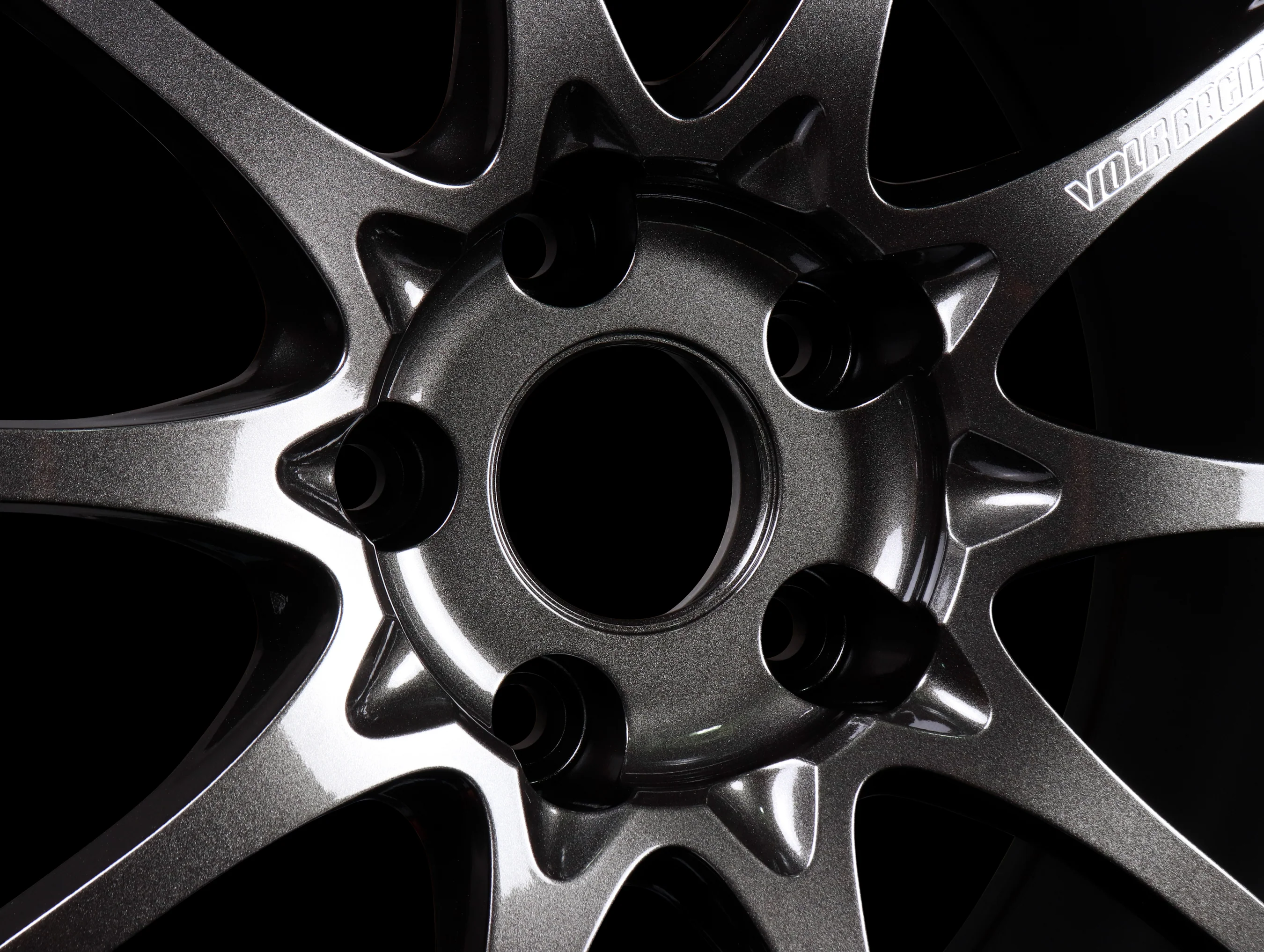 Volk Racing CE28N Plus - 17" Wheels - Diamond Dark Gunmetal - Image 4