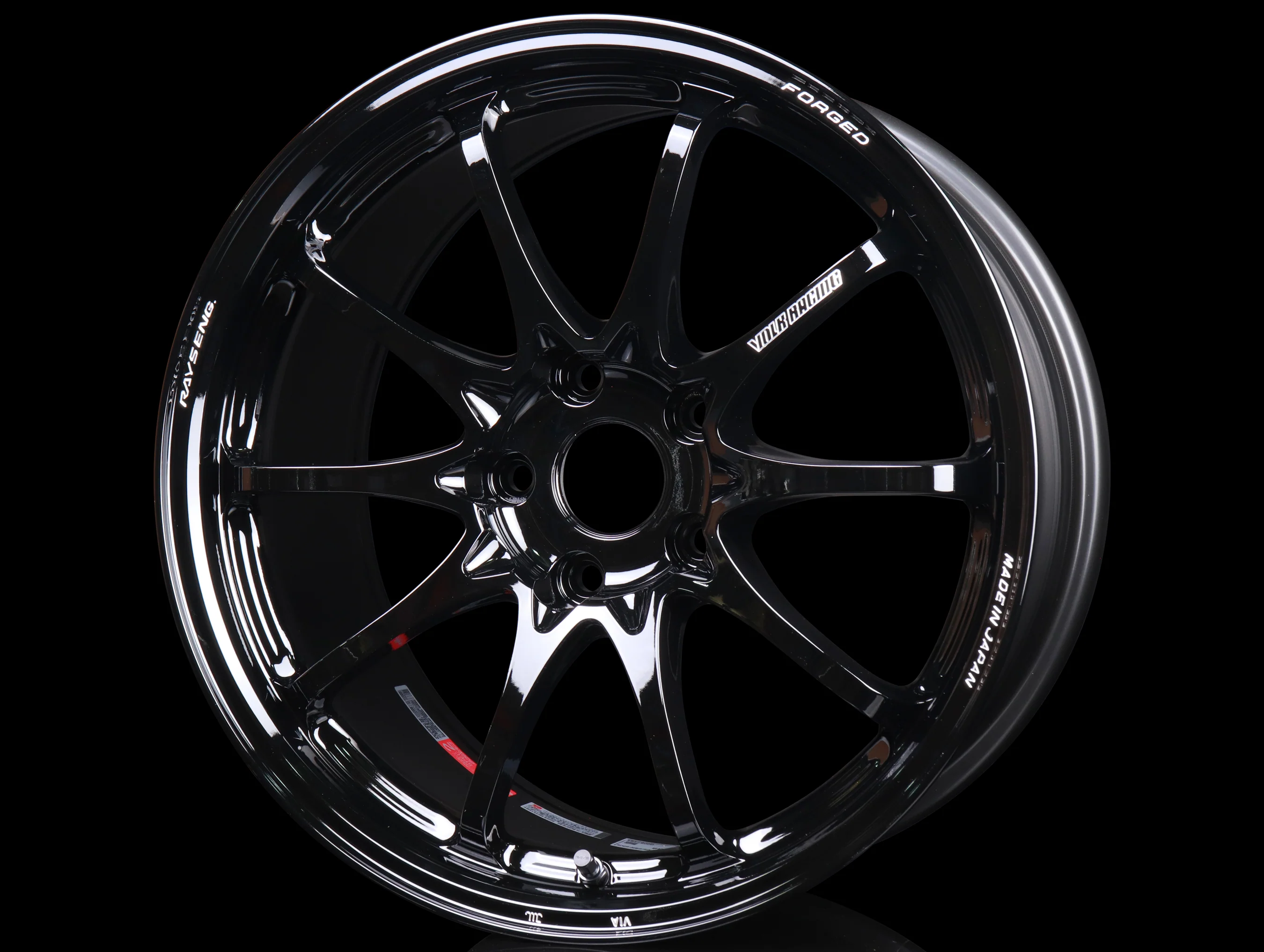 Volk Racing CE28N Plus - 17" Wheels - Gloss Black - Image 2