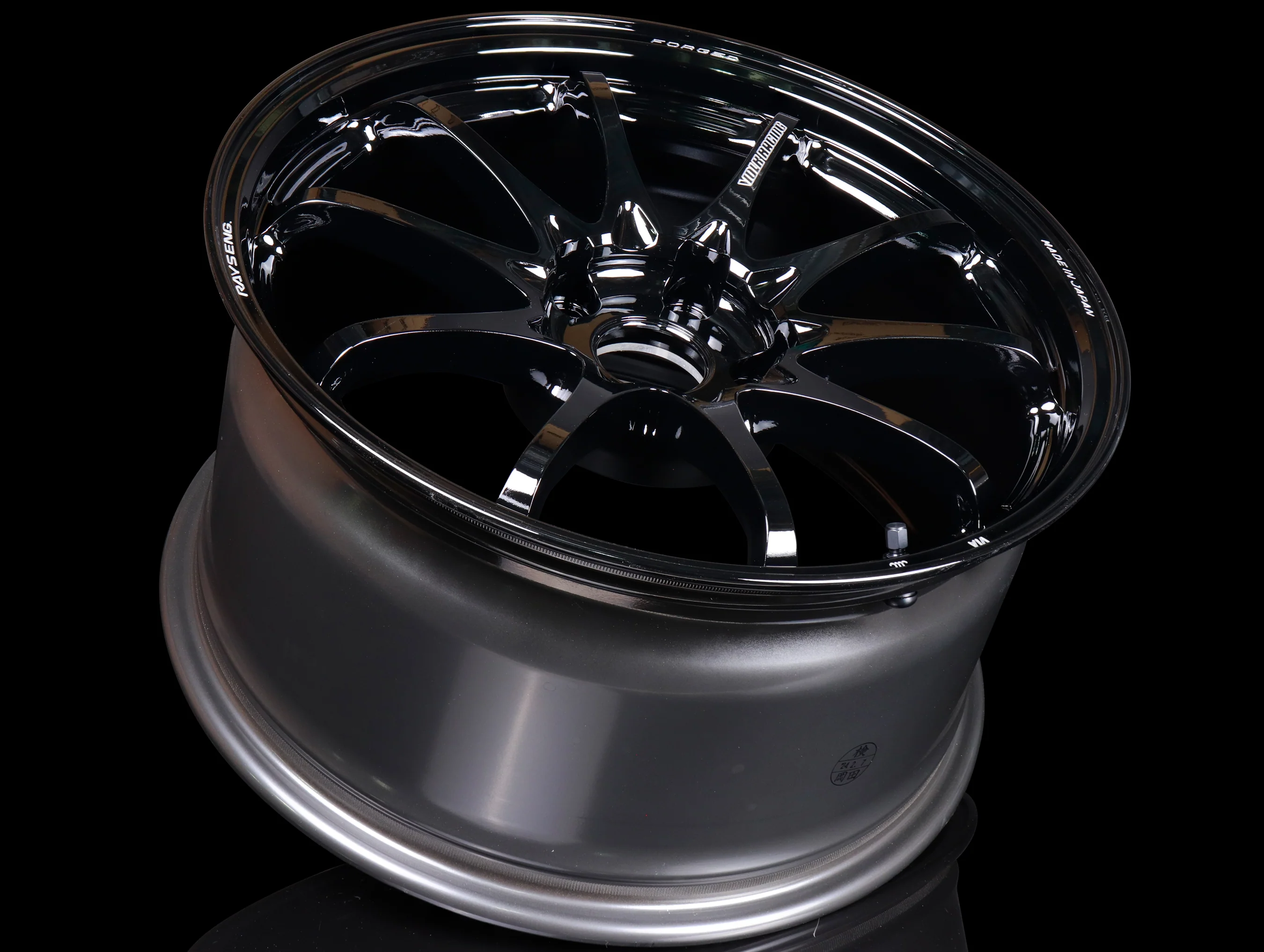 Volk Racing CE28N Plus - 17" Wheels - Gloss Black - Image 3