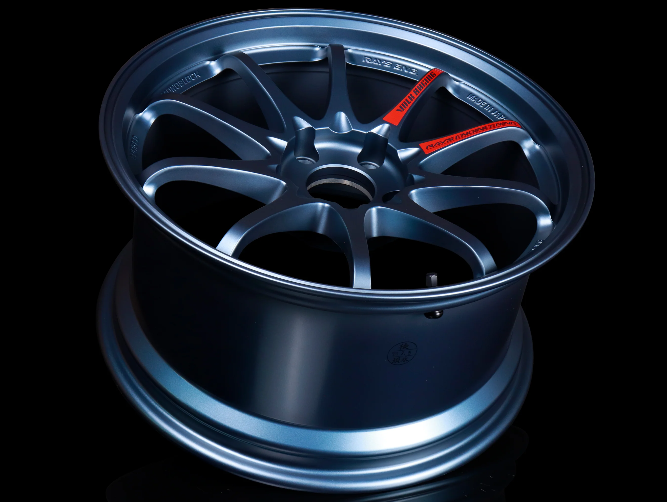 Volk Racing CE28SL Wheels - Matte Blue Gunmetal - 18x9.5 / 5x120 / +35 - Image 3
