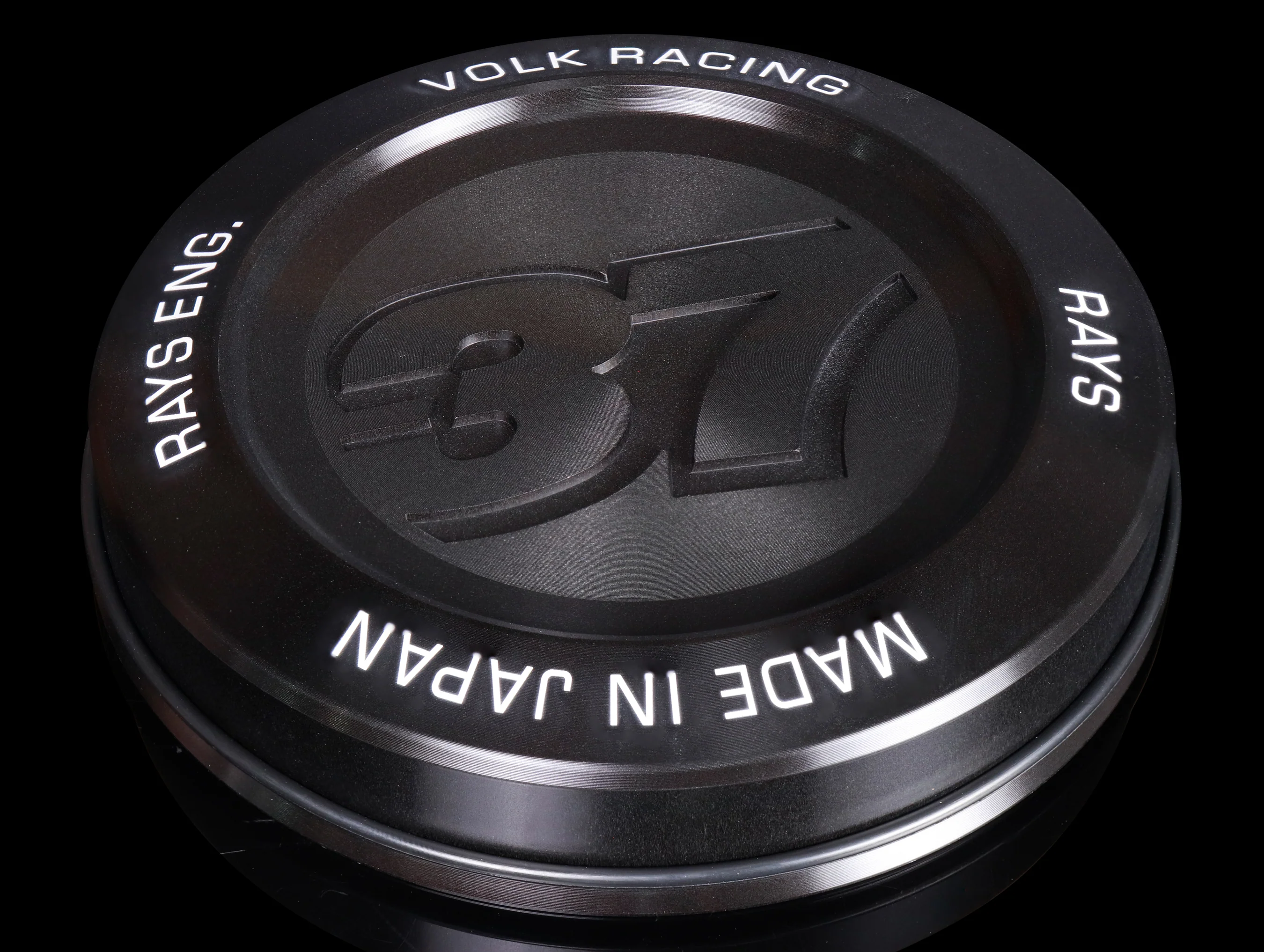 Volk Racing Center Cap Model 37 - 6x139.7 PCD - Black - Image 3