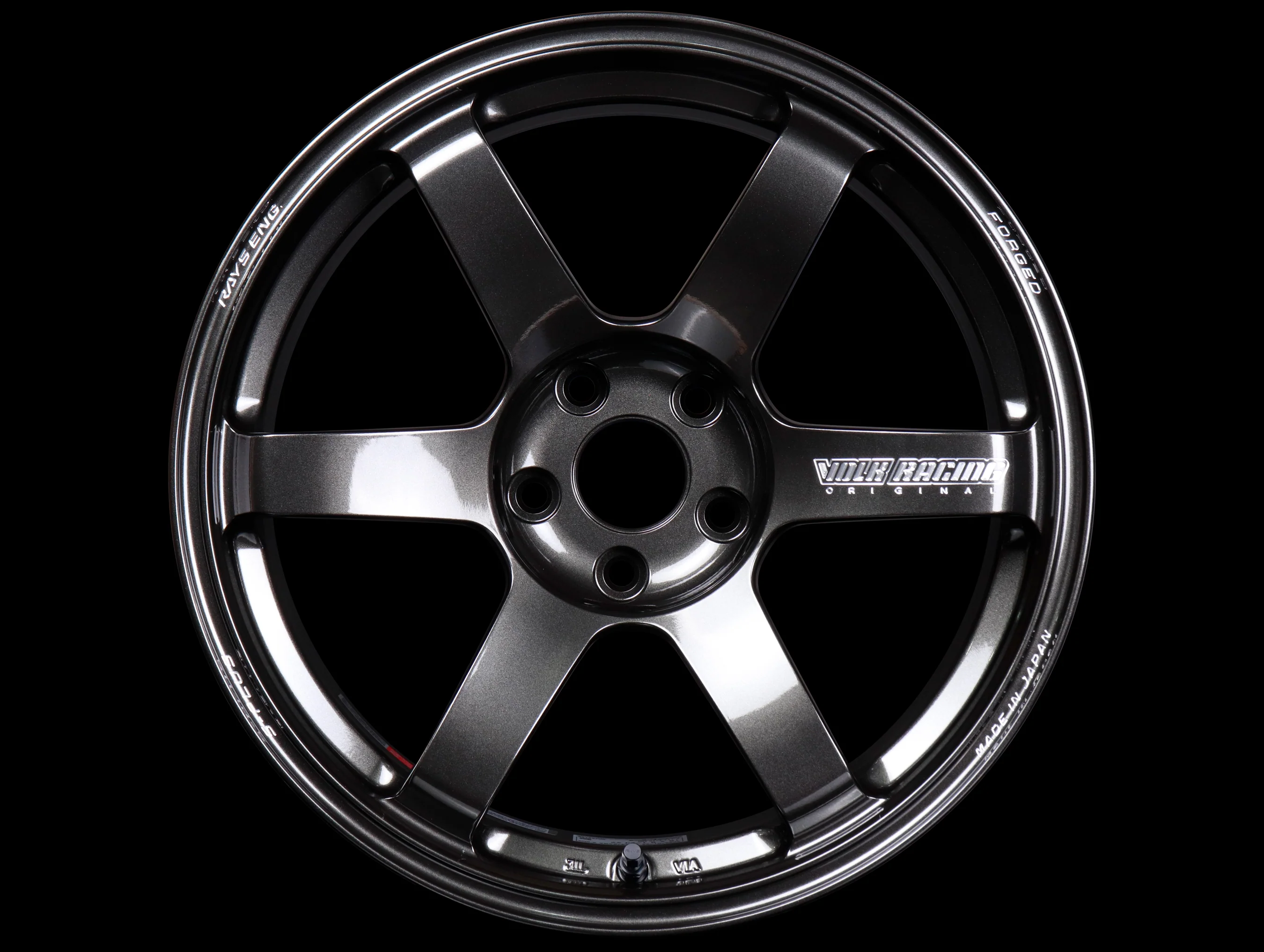 Volk Racing TE37 Saga S-Plus Wheels - Diamond Dark Gunmetal / 18x9.5 / 5x114