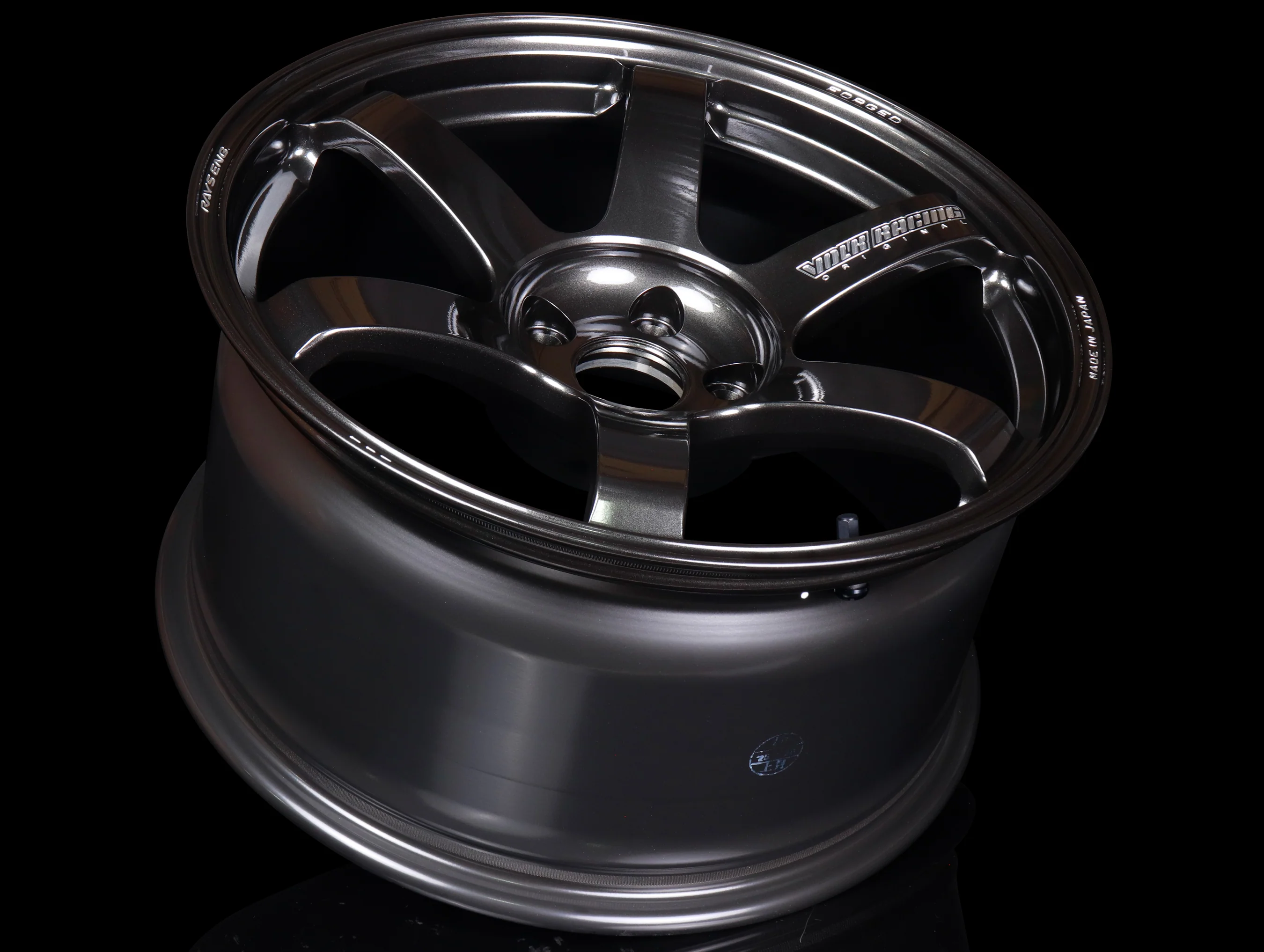 Volk Racing TE37 Saga S-Plus Wheels - Diamond Dark Gunmetal / 18x9.5 / 5x114 - Image 3