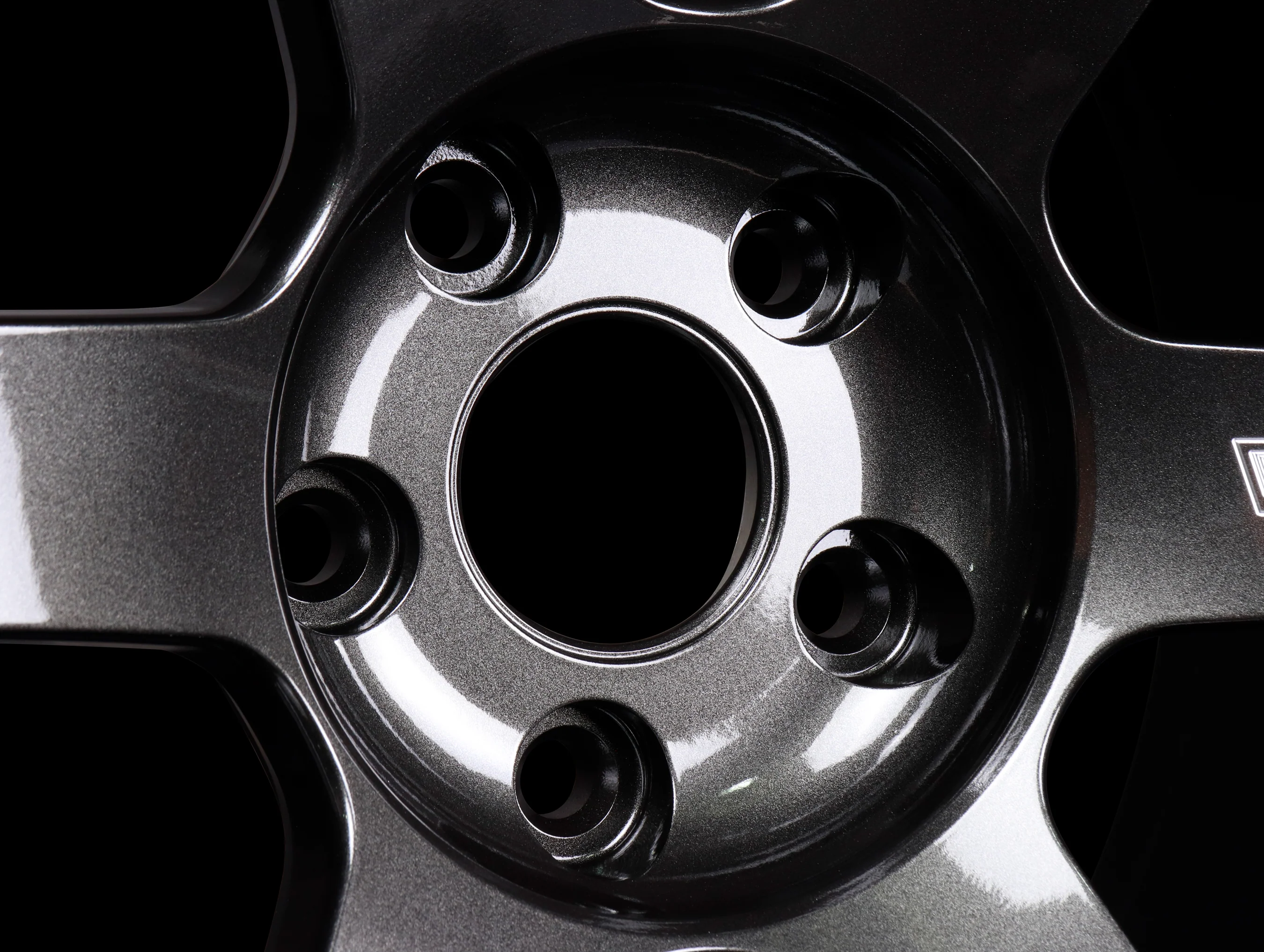 Volk Racing TE37 Saga S-Plus Wheels - Diamond Dark Gunmetal / 18x9.5 / 5x114 - Image 4