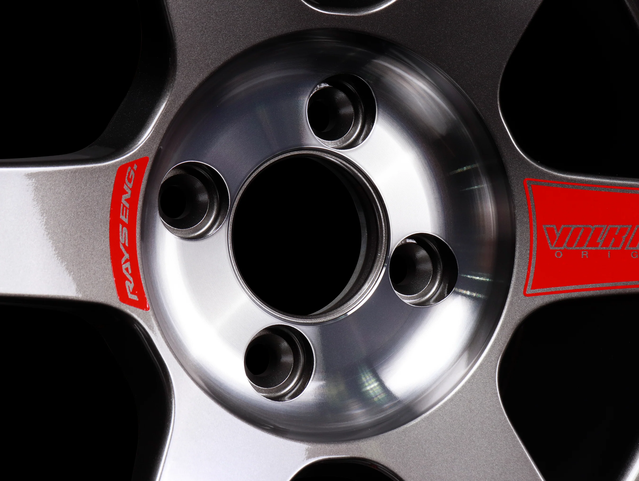 Volk Racing TE37 Saga SL Wheels - Pressed Graphite / 15x8 / 4x100 - Image 4