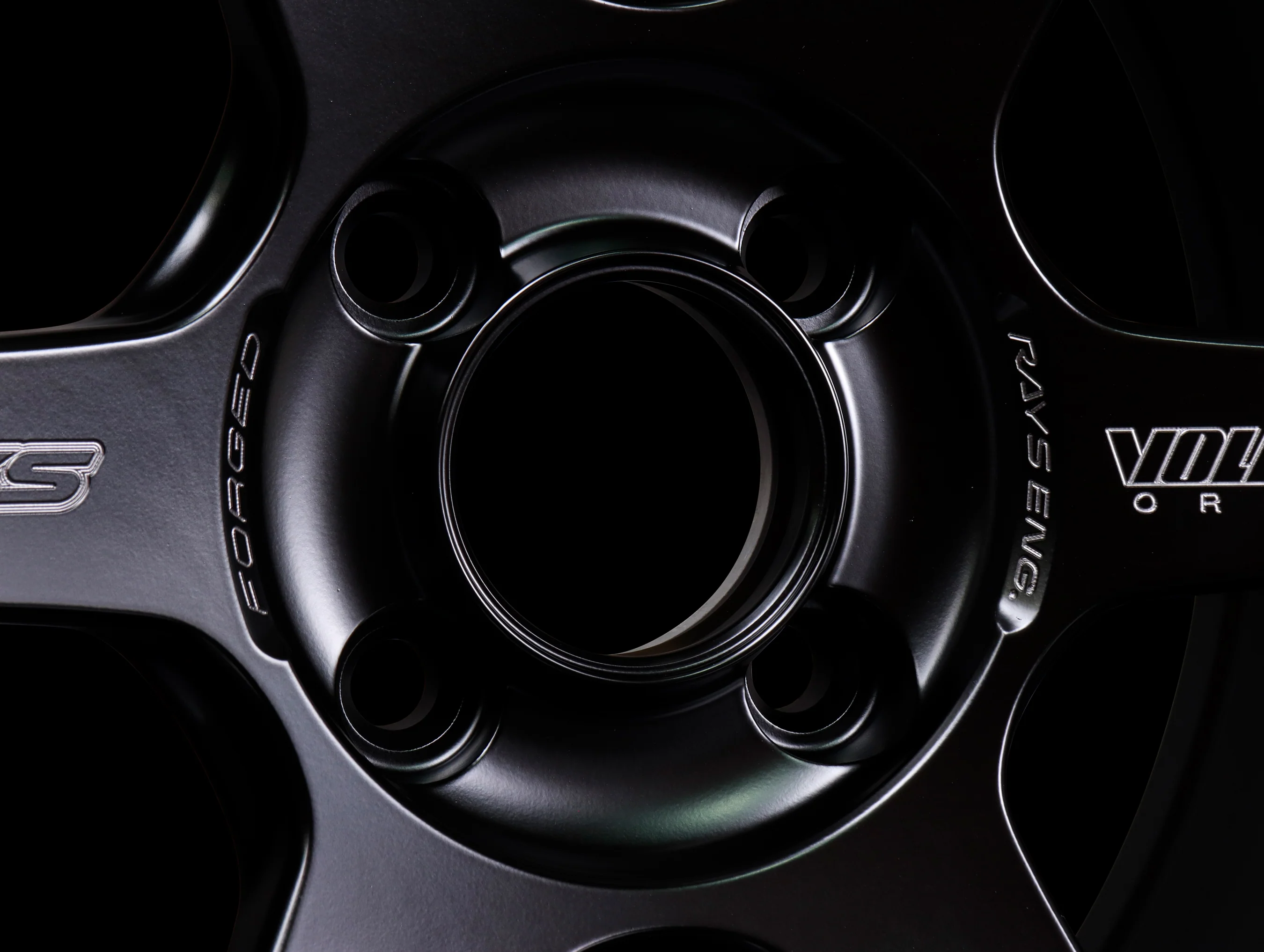 Volk Racing TE37 Sonic Black Shadow Wheels - 15x7 / 4x100 / +35 - Image 4