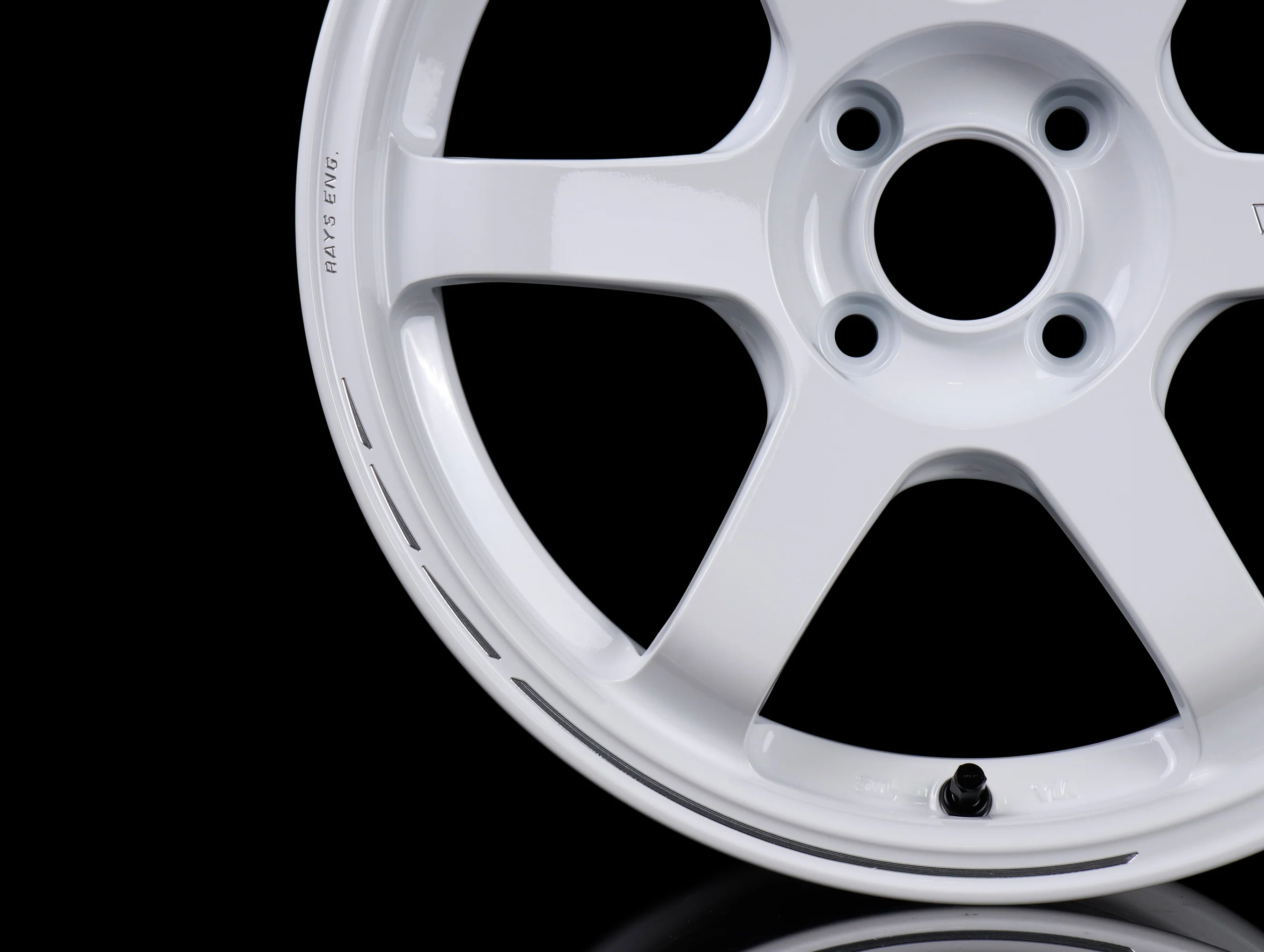 Volk Racing TE37 Sonic Time Attack Edition Wheels - Dash White 16x8 / 4x100 / +36 - Image 8