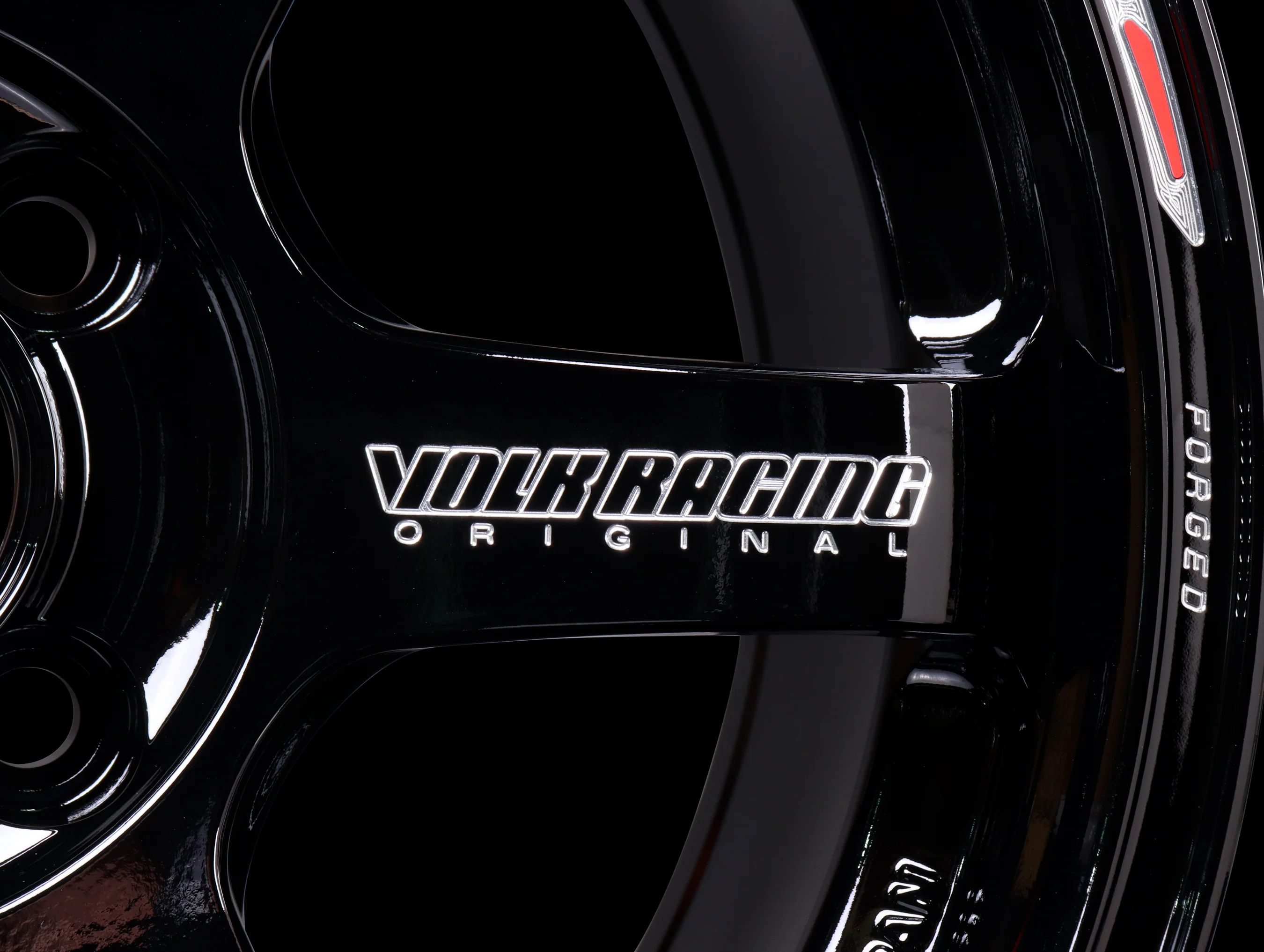 Volk Racing TE37 Sonic Time Attack Edition Wheels - Gloss Black 15x7 / 4x100 - Image 5