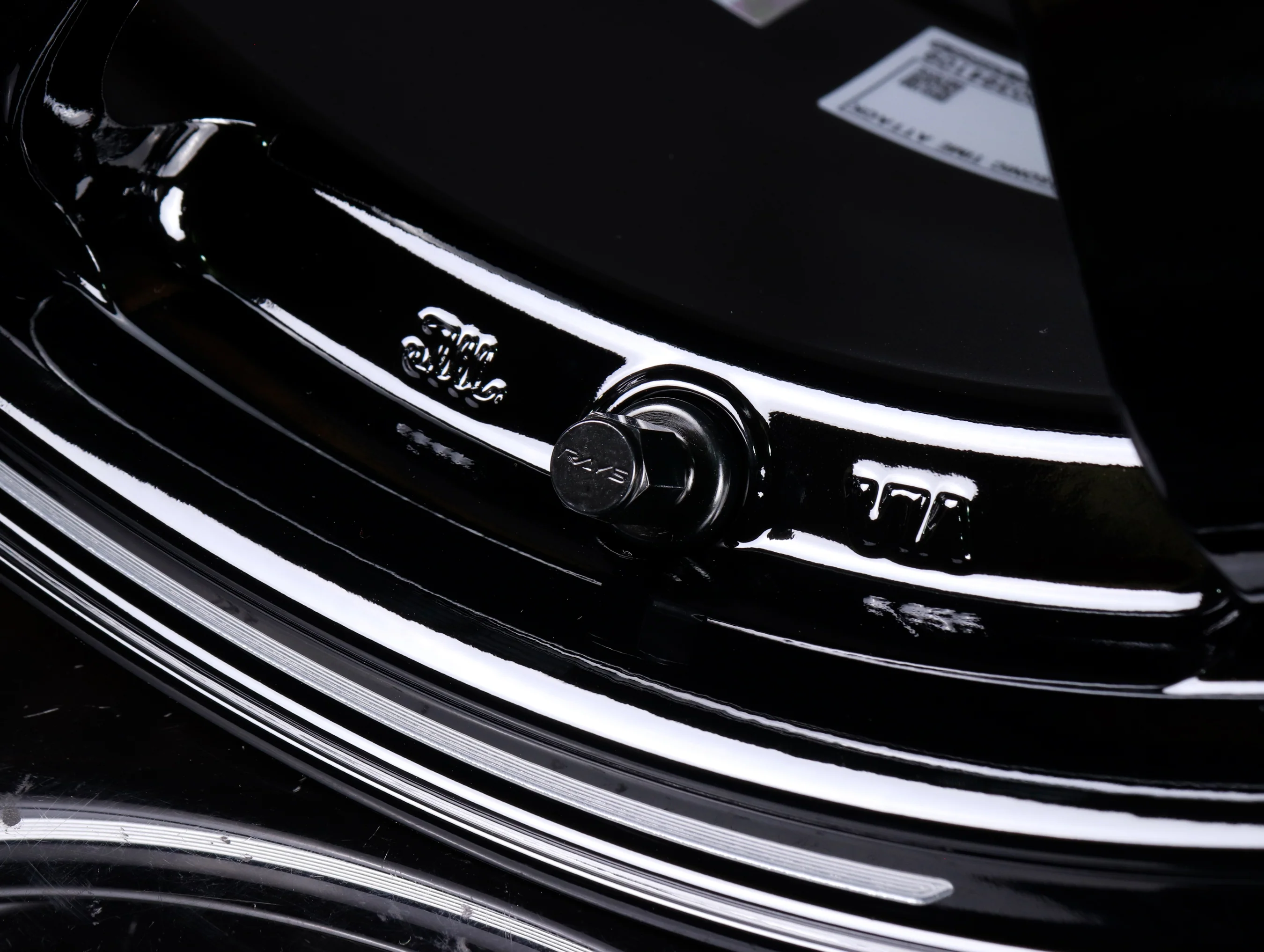 Volk Racing TE37 Sonic Time Attack Edition Wheels - Gloss Black 15x7 / 4x100 - Image 9