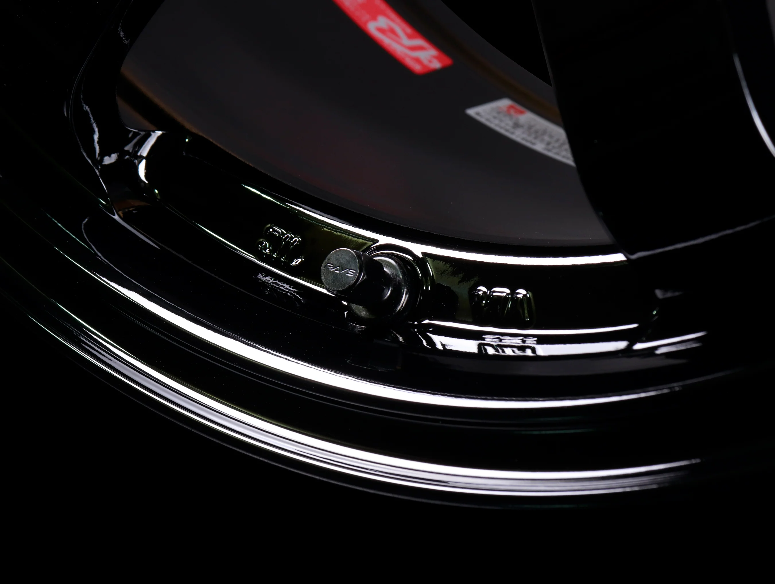 Volk Racing TE37 Sonic Time Attack Edition Wheels - Gloss Black 16x8 / 4x100 / +36 - Image 9