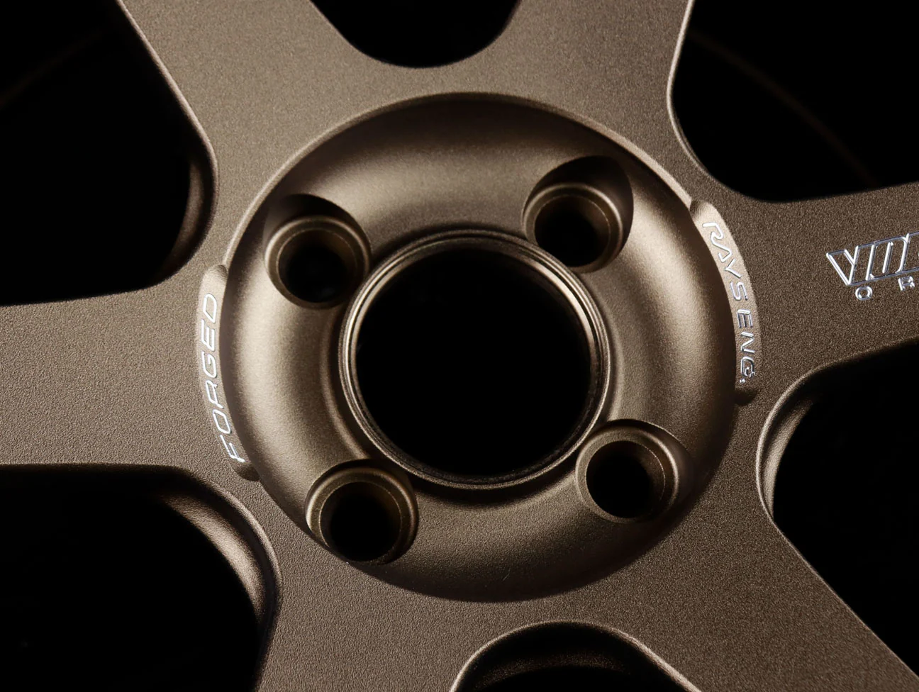 Volk Racing TE37 Sonic Wheels - Bronze 16x8 / 4x100 / +35 - Image 4