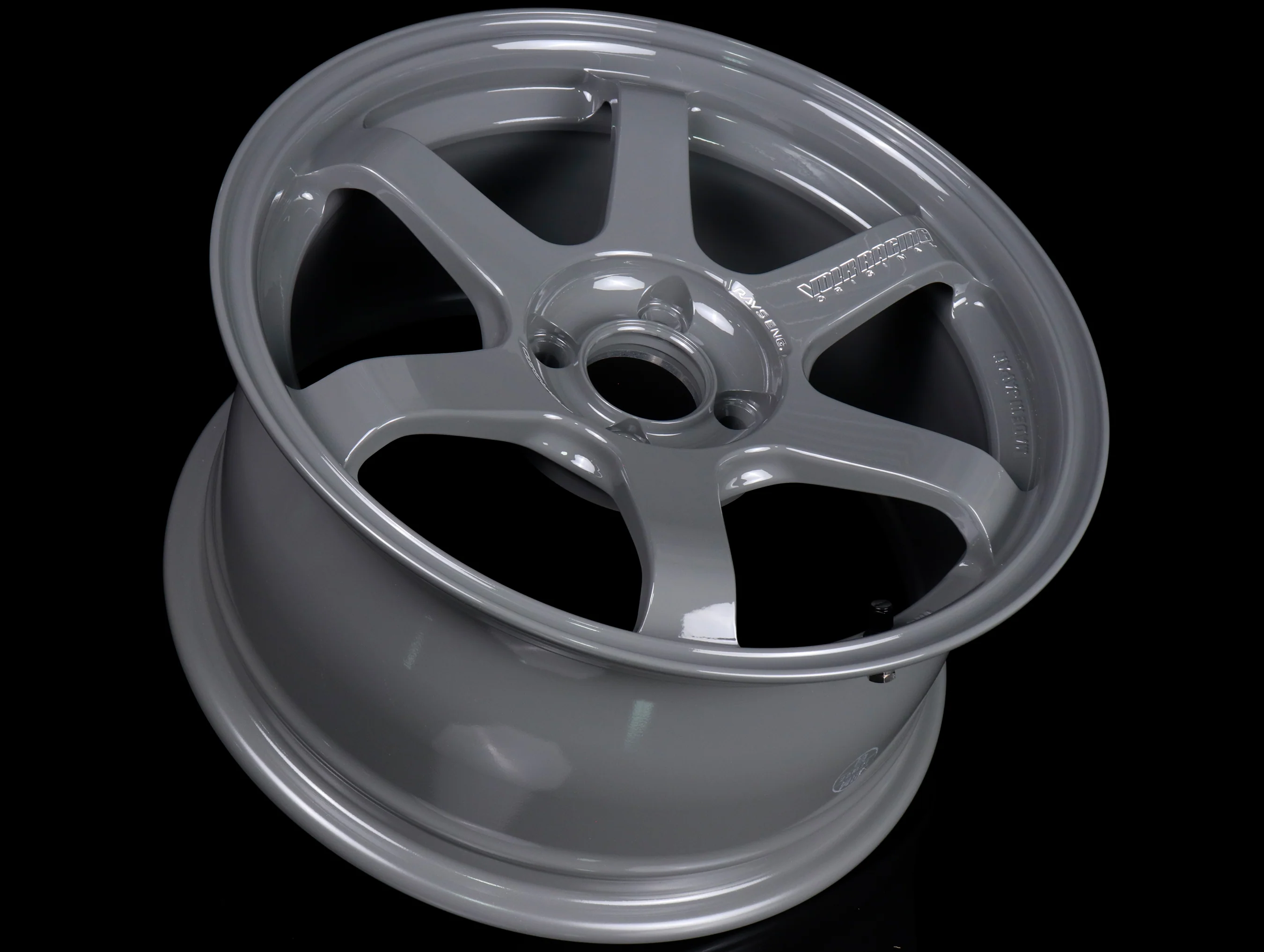 Volk Racing TE37 Sonic Wheels - Arms Gray 16x8 / 4x100 / +35 - Image 3