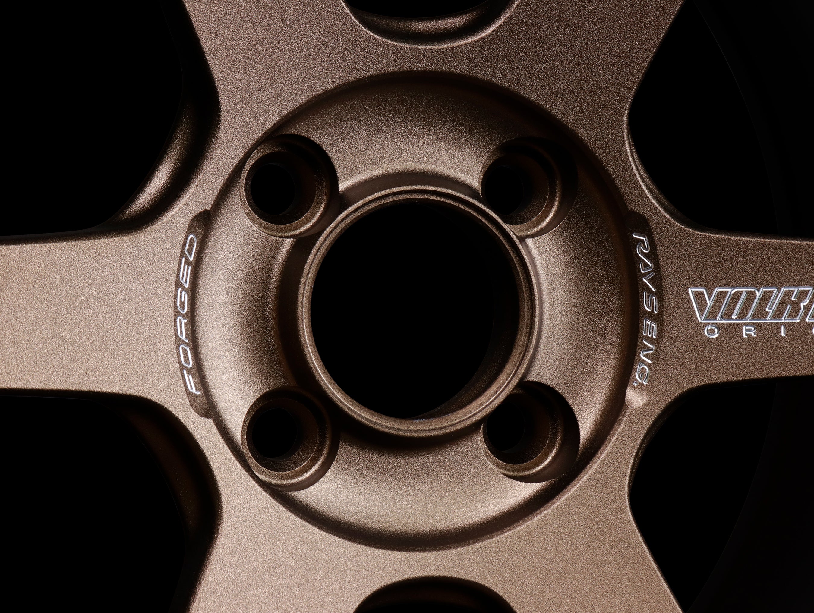 Volk Racing TE37 Sonic Wheels - Bronze 15x7 / 4x100 / +35 - Image 4