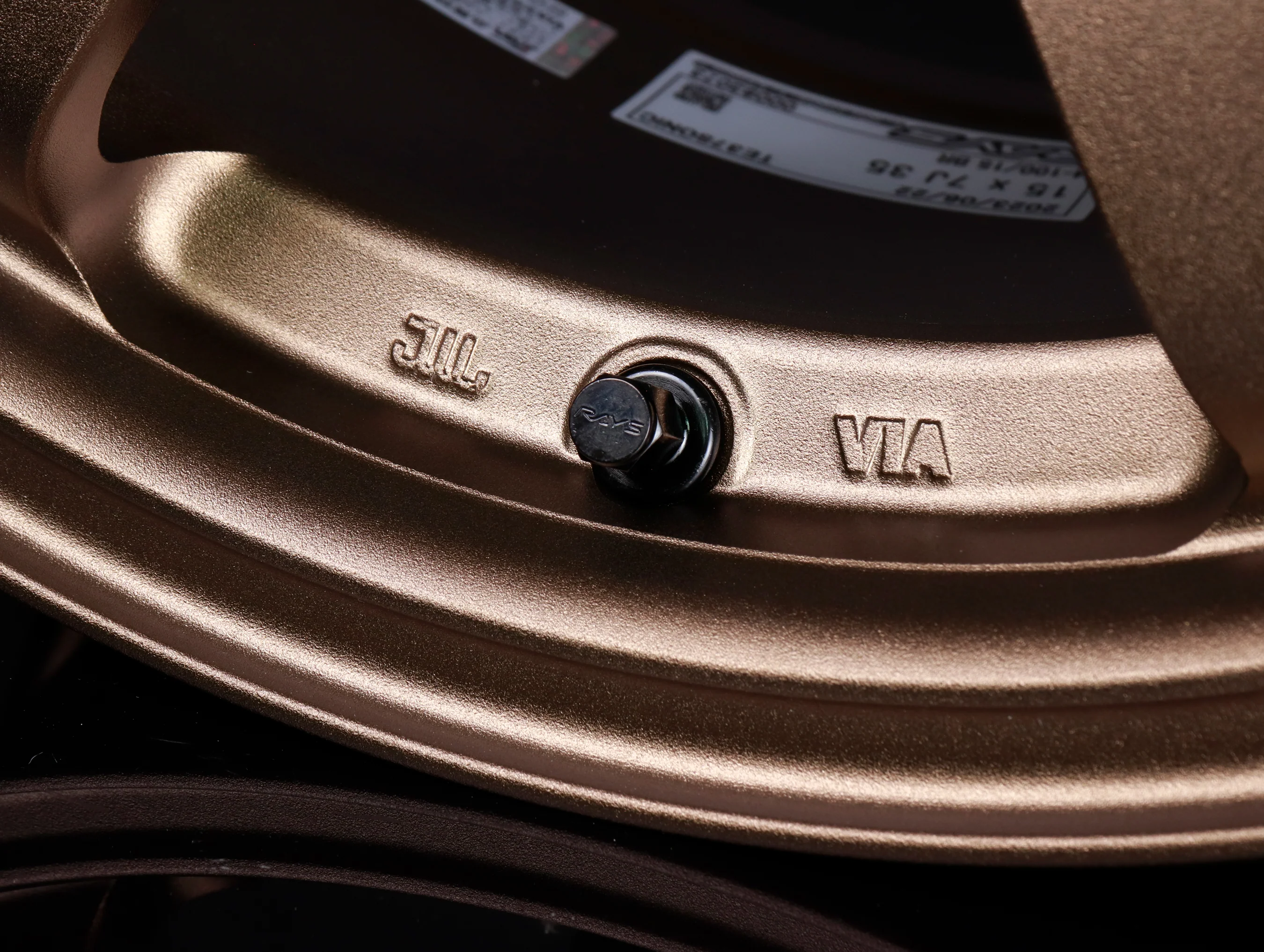 Volk Racing TE37 Sonic Wheels - Bronze 15x7 / 4x100 / +35 - Image 7