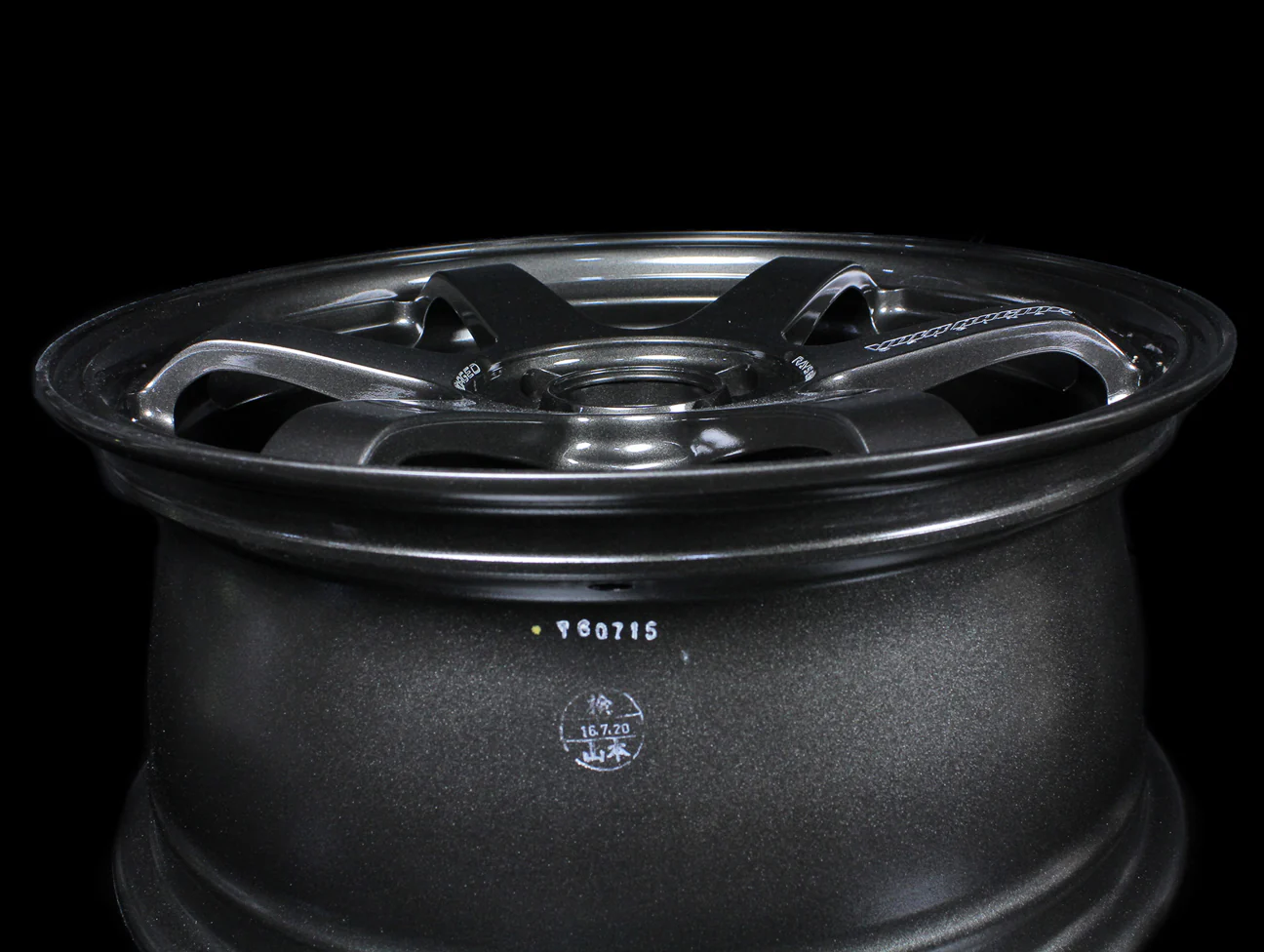 Volk Racing TE37 Sonic Wheels - Diamond Dark Gunmetal 16x8 / 4x100 / +25 - Image 6