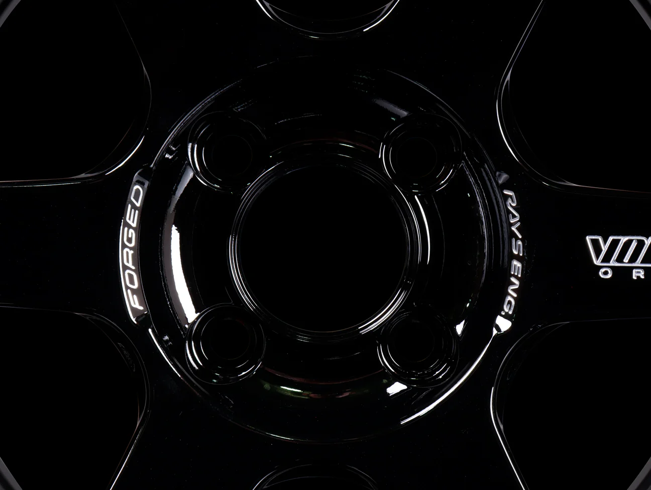 Volk Racing TE37 Sonic Wheels - Gloss Black 16x8 / 4x100 / +35 - Image 4