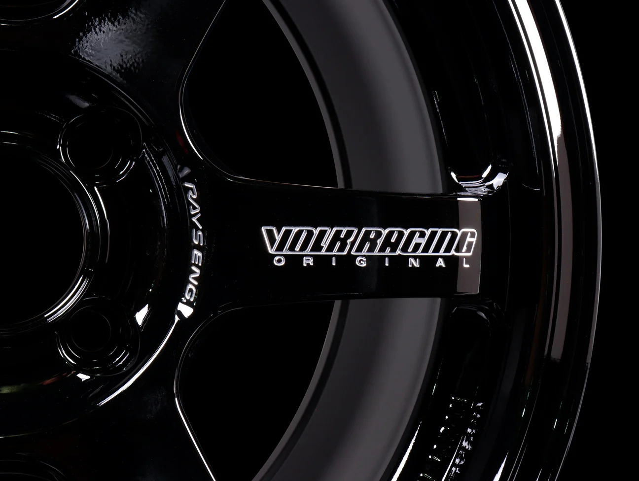 Volk Racing TE37 Sonic Wheels - Gloss Black 16x8 / 4x100 / +35 - Image 5