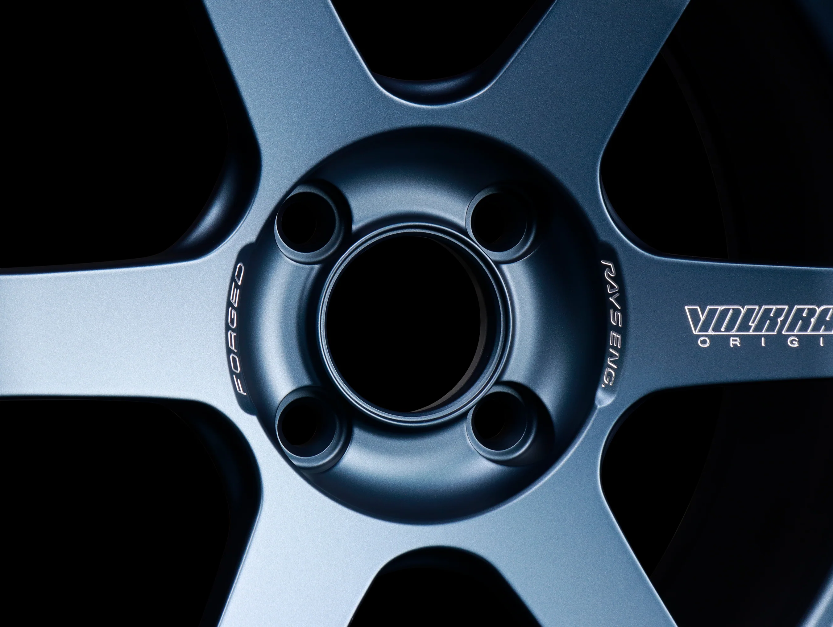 Volk Racing TE37 Sonic Wheels - Matte Blue Gunmetal / 16x8 / 4x100 / +35 - Image 4