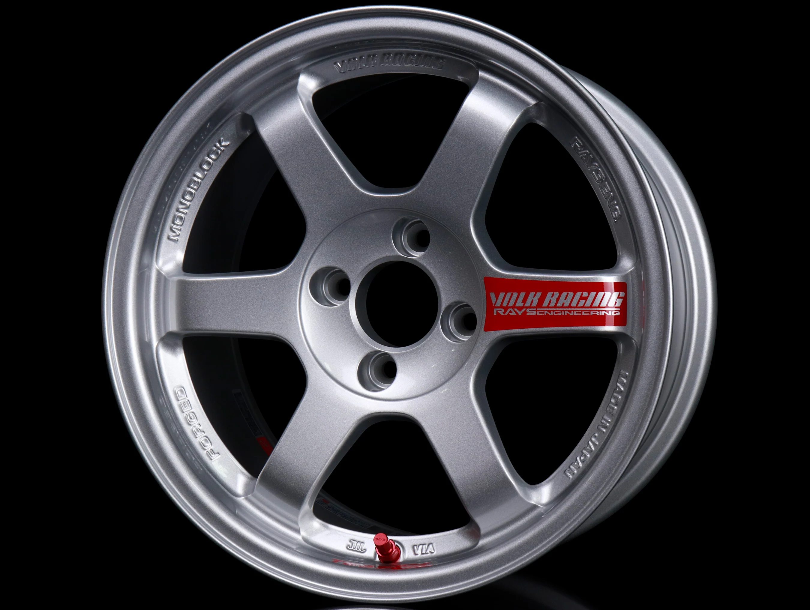 Volk Racing TE37SL Super Lap Edition - Diamond Silver 15x8.0 / 4x100 - Image 2