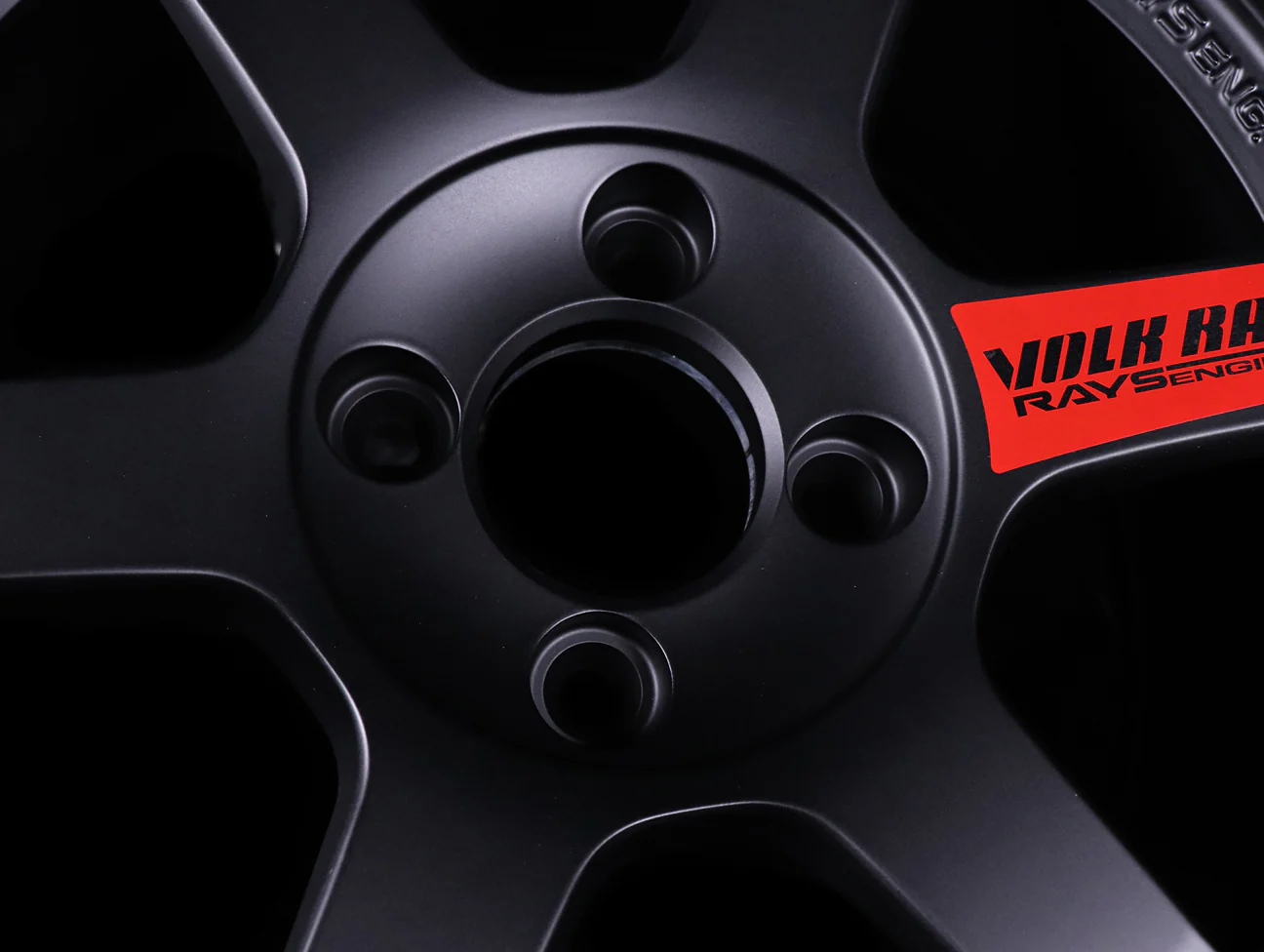 Volk Racing TE37SL Super Lap Edition - Flat Black 15x8.0 / 4x100 - Image 3