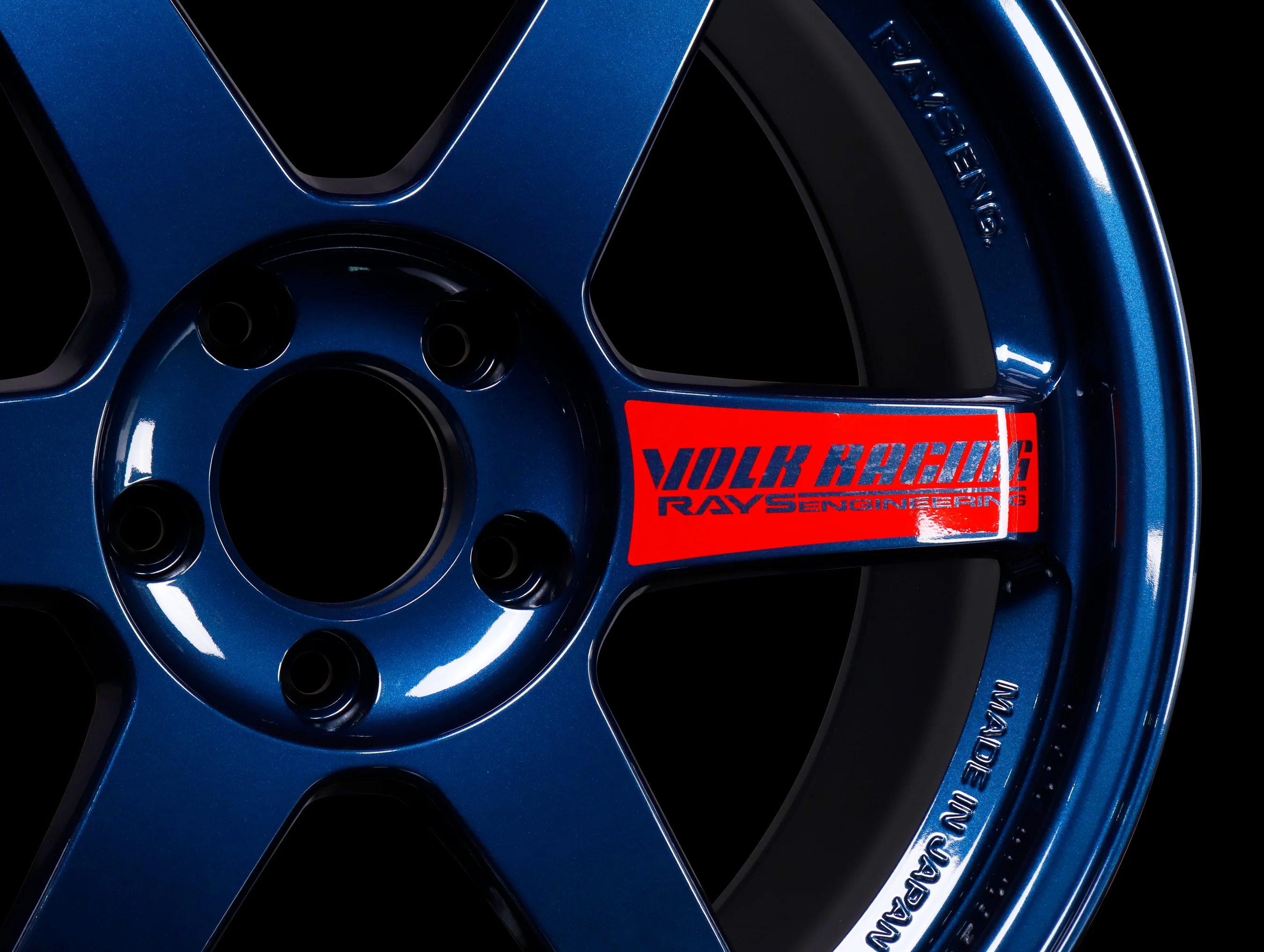 Volk Racing TE37SL Super Lap Edition - Mag Blue 18x9.5 / 5x114 / +40 - Image 4