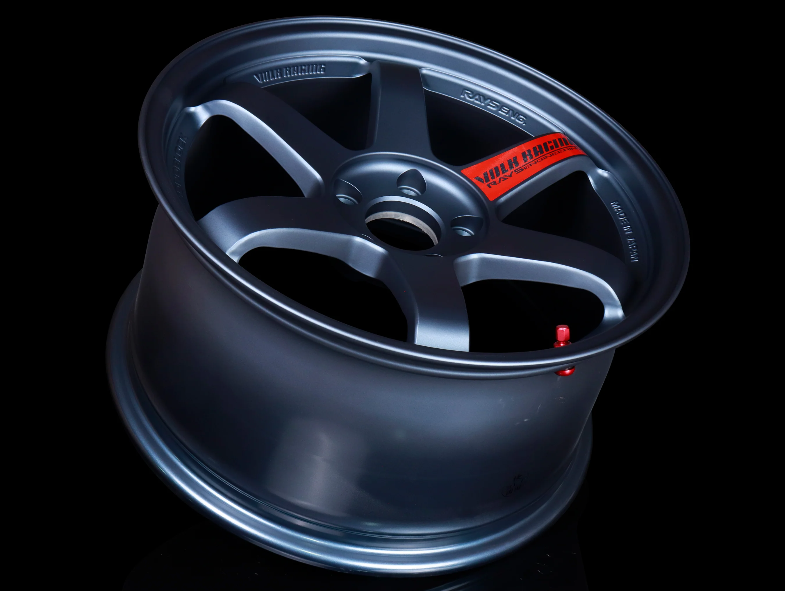 Volk Racing TE37SL Super Lap Edition - Matte Blue Gunmetal / 18x9.5 / 5x120 - Image 3