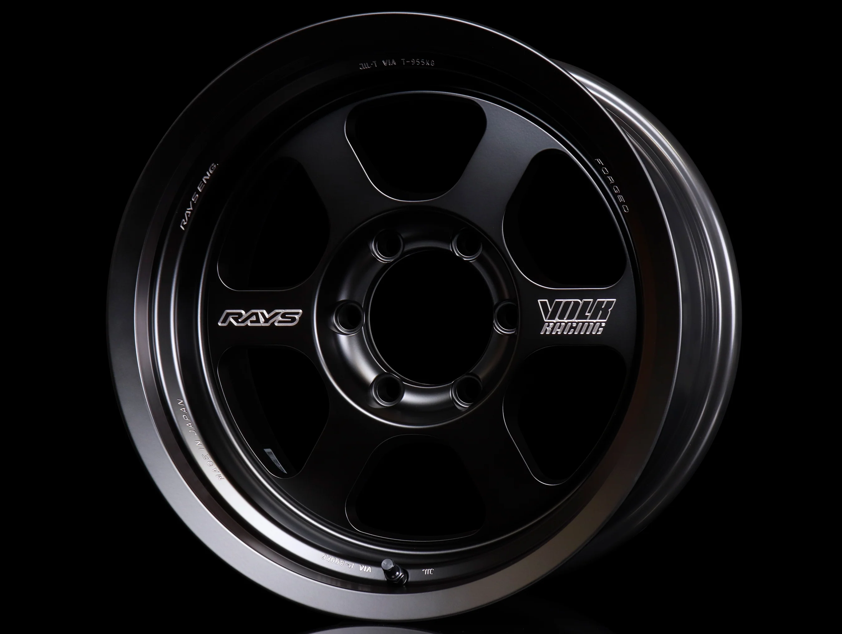 Volk Racing TE37XT Black Shadow Wheels - 17x8.5 / 6x139 / -10 - Image 2
