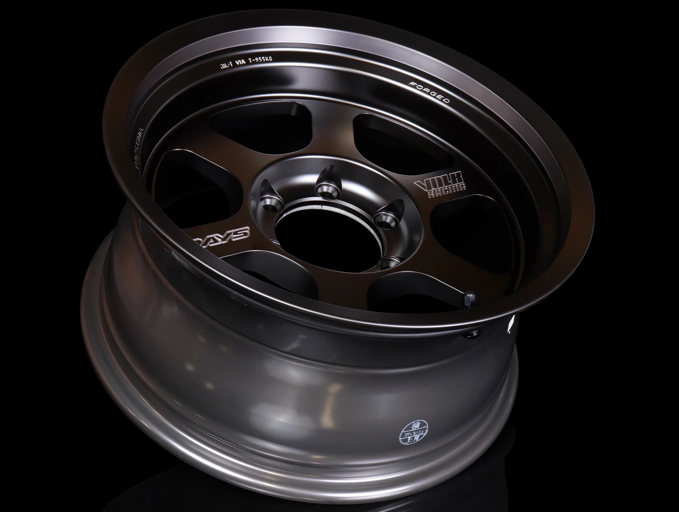 Volk Racing TE37XT Black Shadow Wheels - 17x8.5 / 6x139 / -10 - Image 3