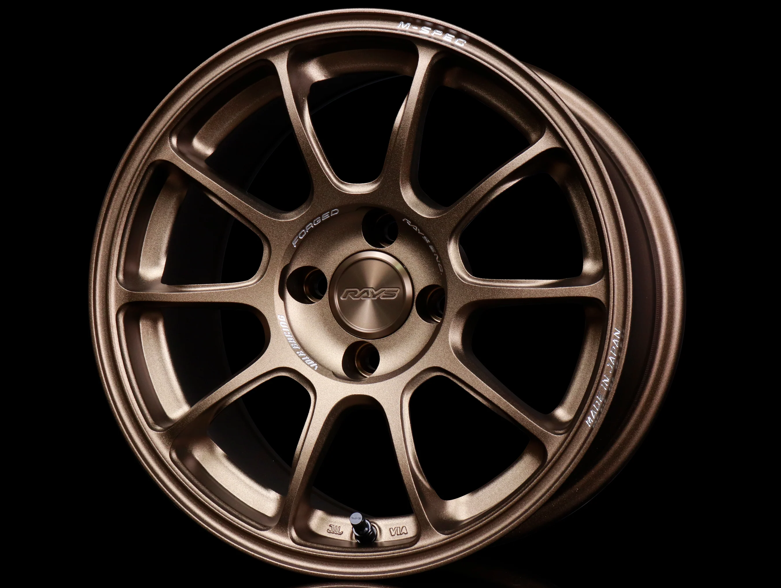 Volk Racing ZE40 M-Spec Wheels - Bronze / 15x7 / 4x100 - Image 4
