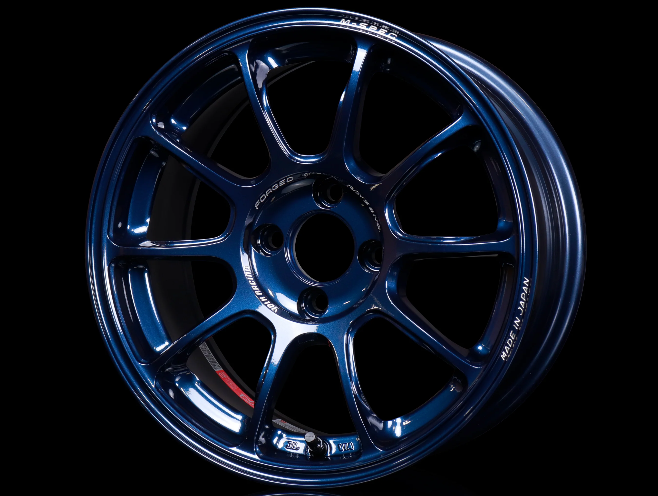 Volk Racing ZE40 M-Spec Wheels - Mag Blue / 15x8 / 4x100 - Image 2