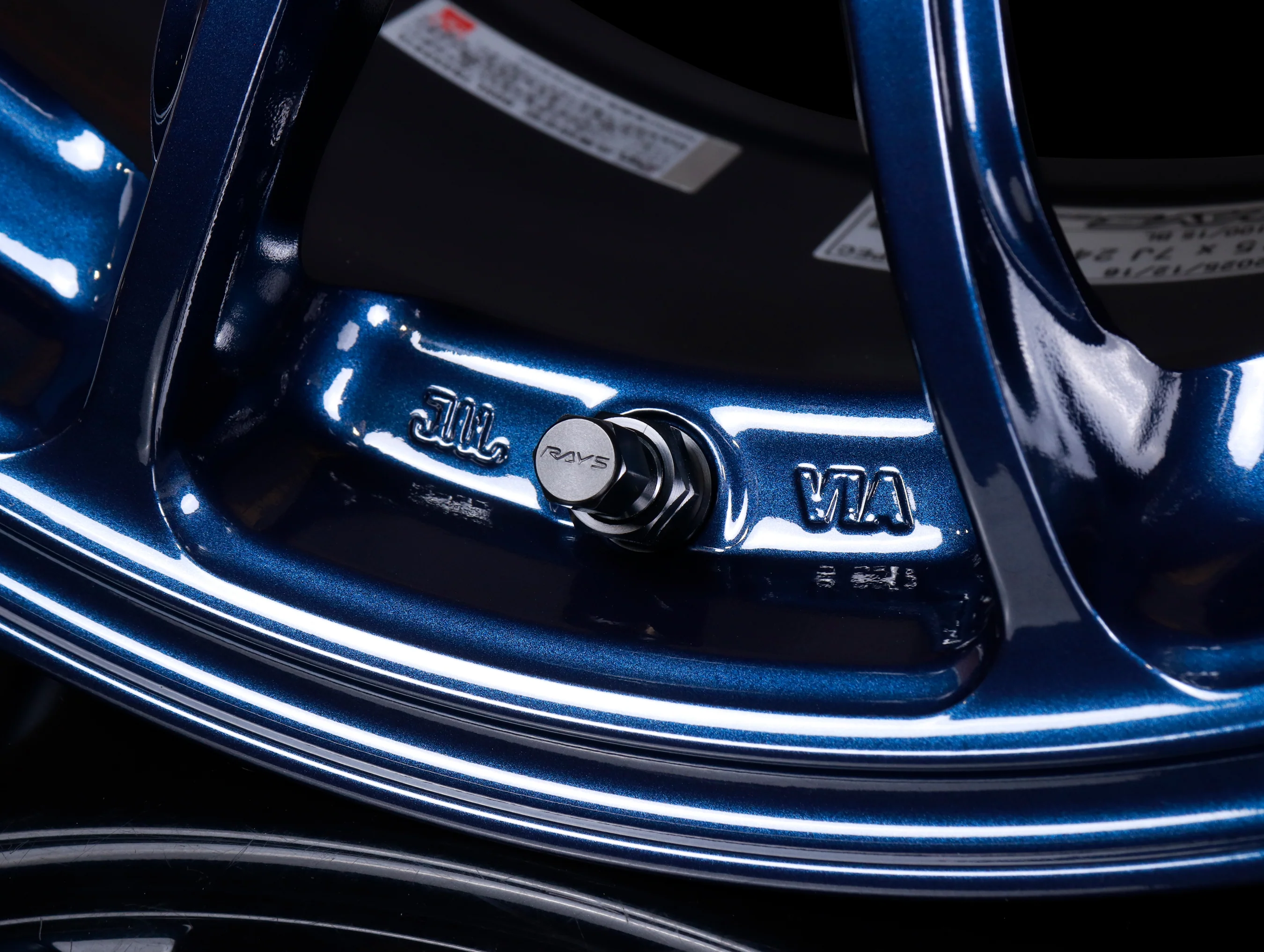 Volk Racing ZE40 M-Spec Wheels - Mag Blue / 15x8 / 4x100 - Image 8