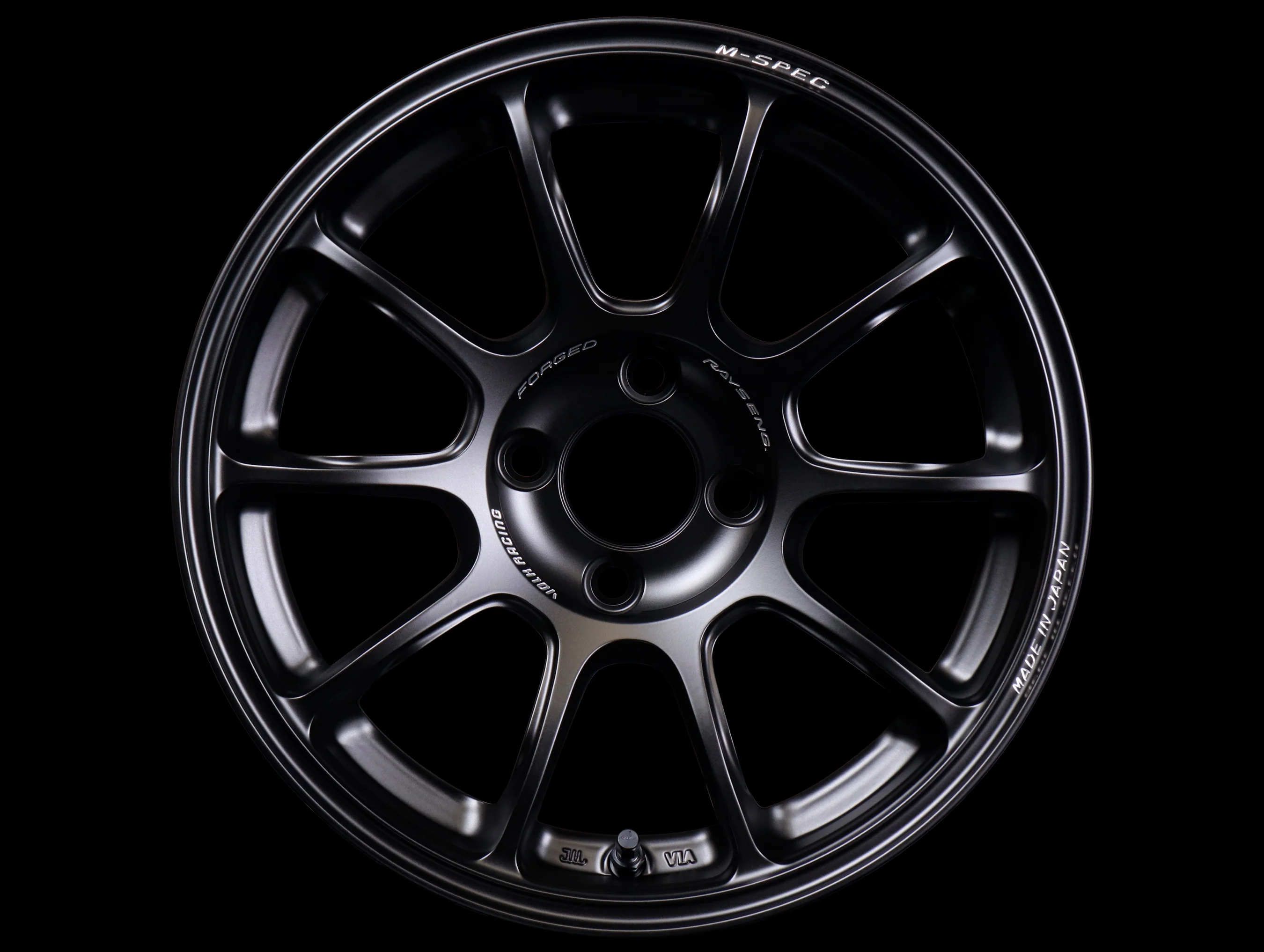 Volk Racing ZE40 M-Spec Wheels - Matte Black / 15x7 / 4x100
