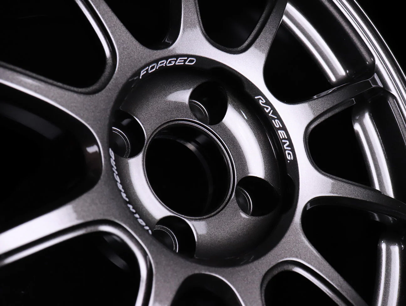 Volk Racing ZE40 Wheels - Diamond Dark Gunmetal / 16x7.0 / 4x100 / +36 - Image 3