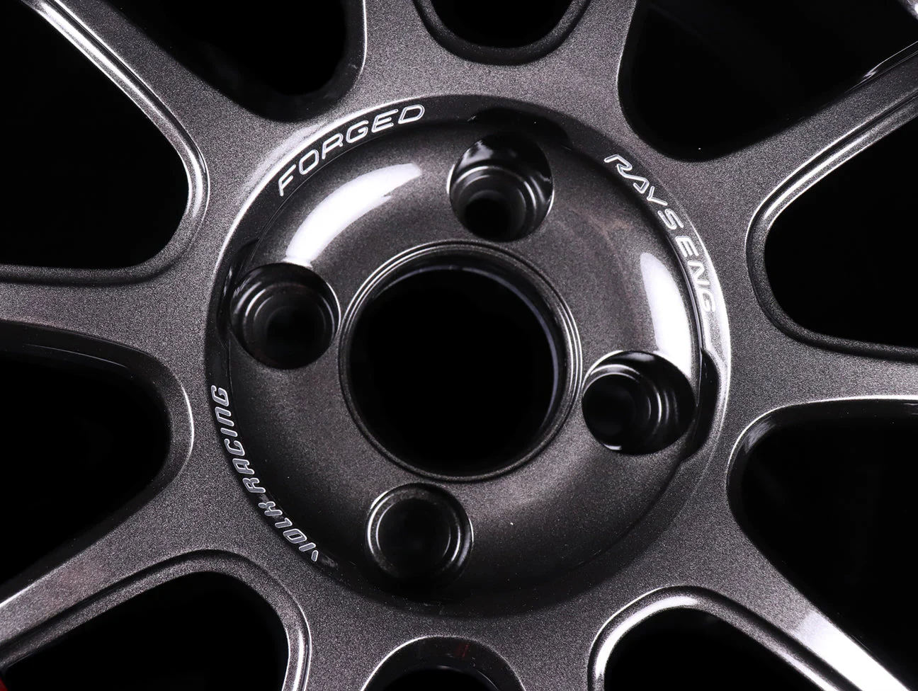 Volk Racing ZE40 Wheels - Diamond Dark Gunmetal / 16x7.0 / 4x100 / +36 - Image 4