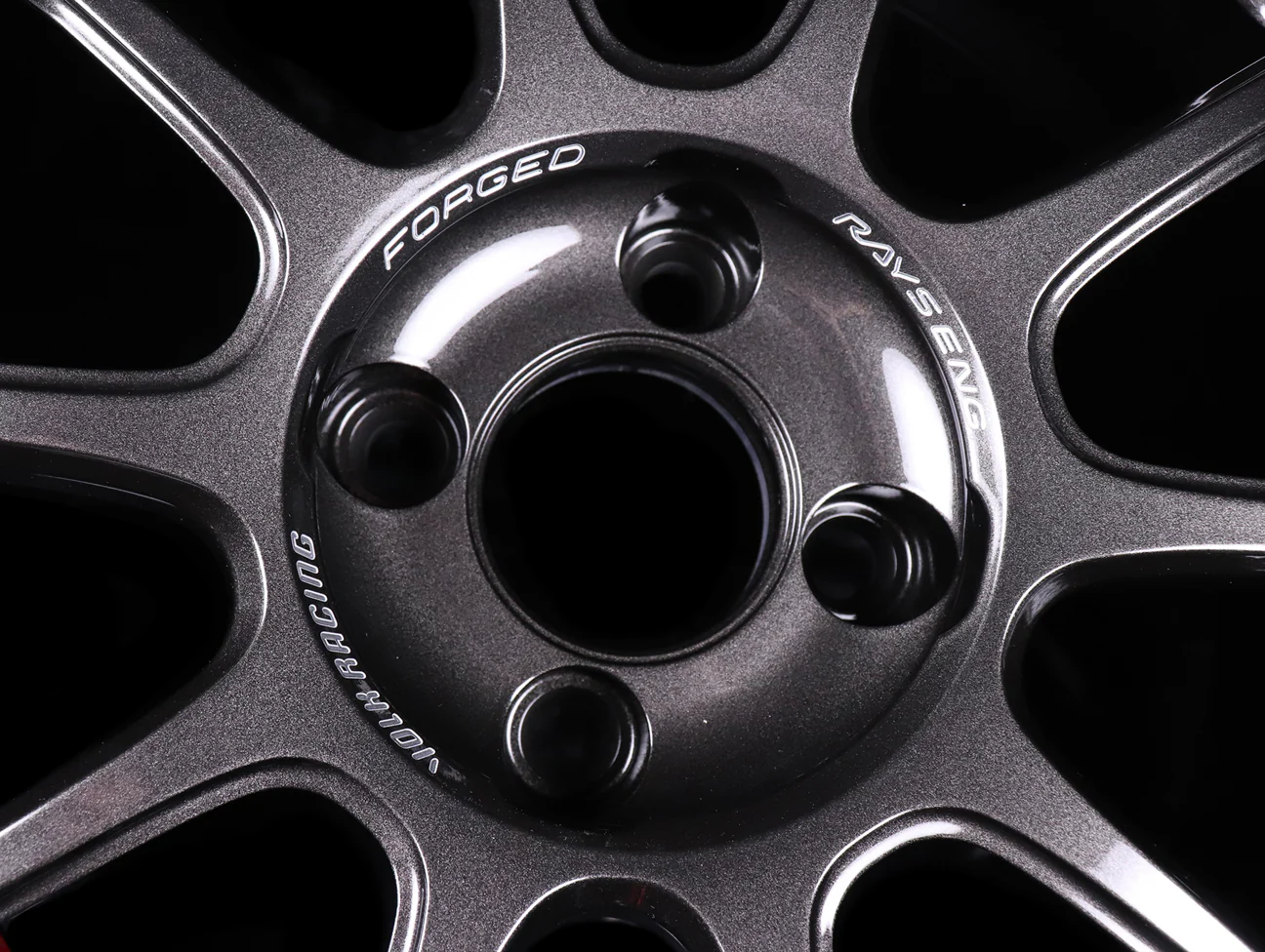 Volk Racing ZE40 Wheels - Diamond Dark Gunmetal / 16x7.0 / 4x100 / +28 - Image 4