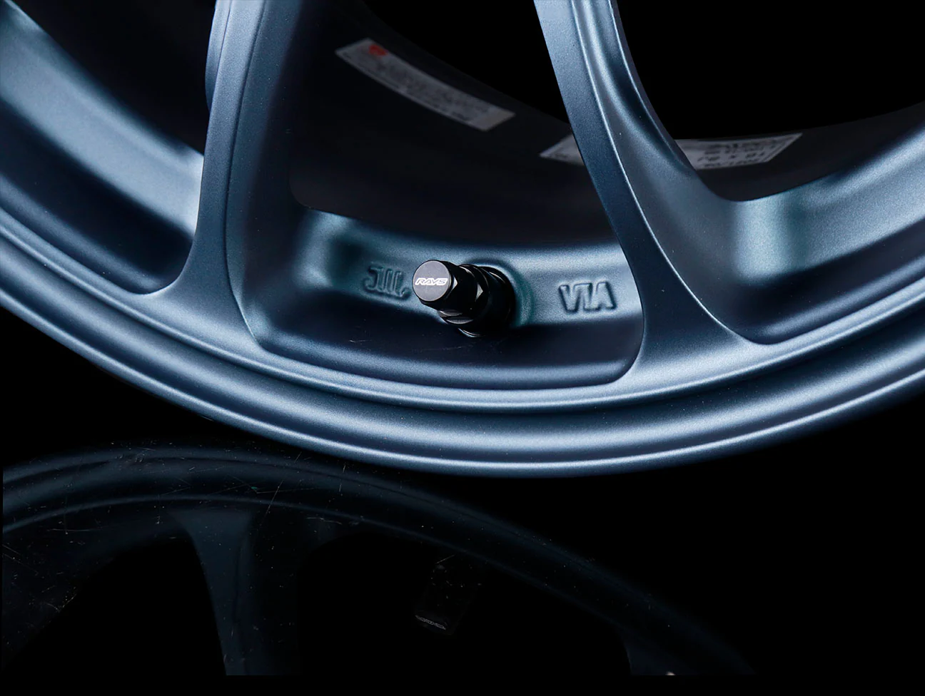 Volk Racing ZE40 Wheels - Matte Blue / 16x8.0 / 4x100 / +35 - Image 3