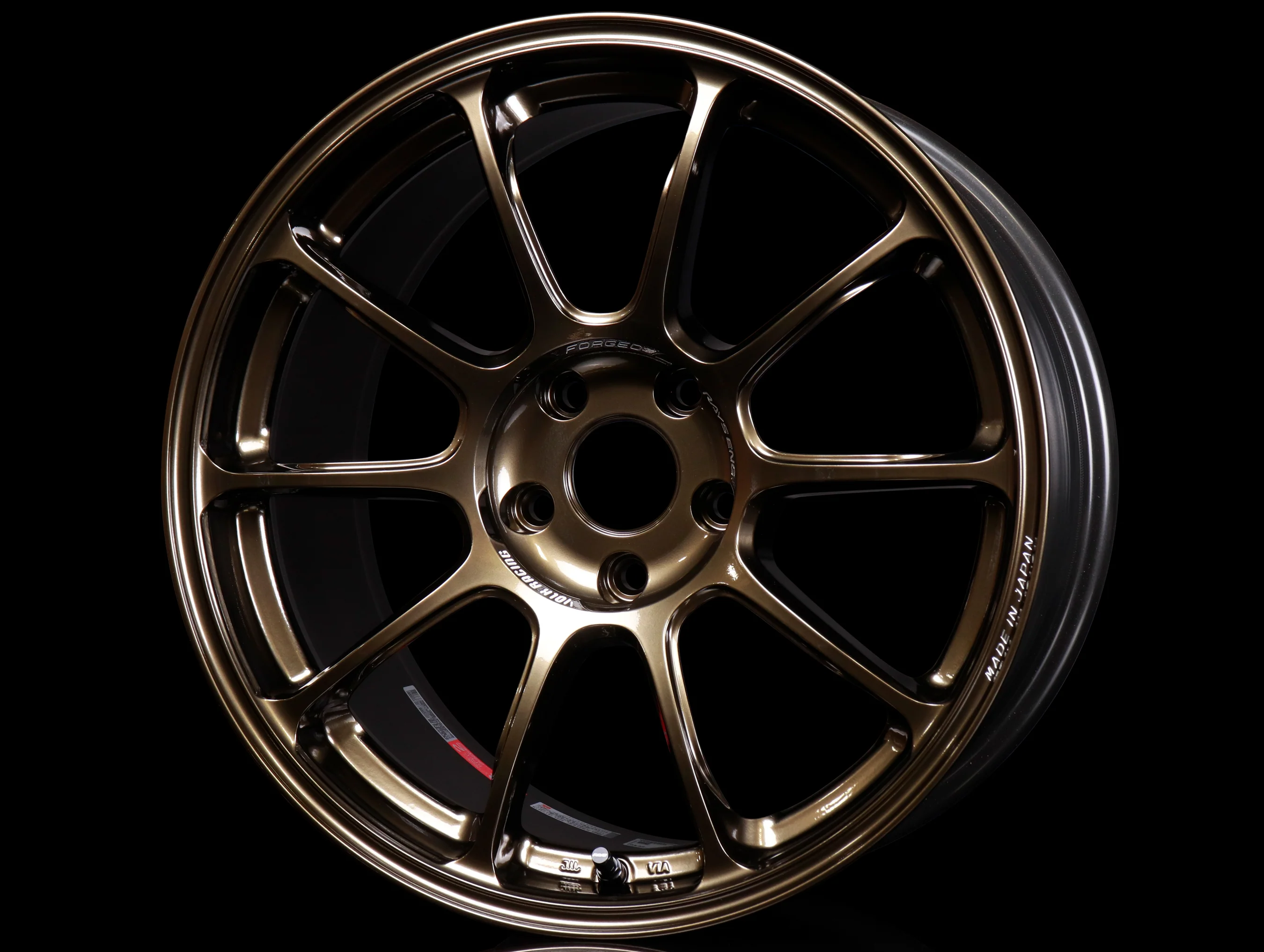 Volk Racing ZE40 Wheels - Shining Bronze Metal - 18x9.5 / 5x120 - Image 2