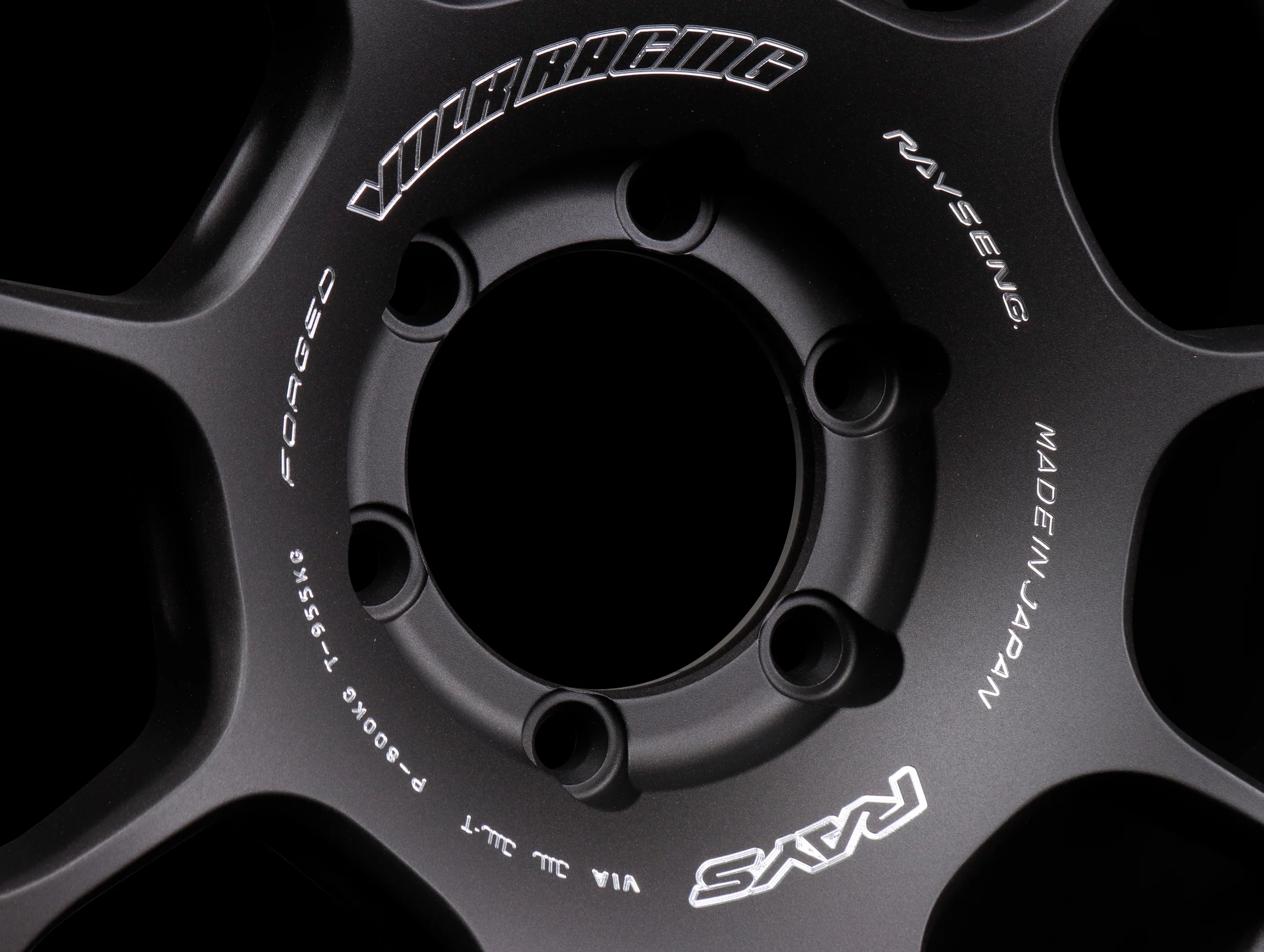 Volk Racing ZE40X Wheels - Blast Black / 17x8.5 / 6x139 - Image 4