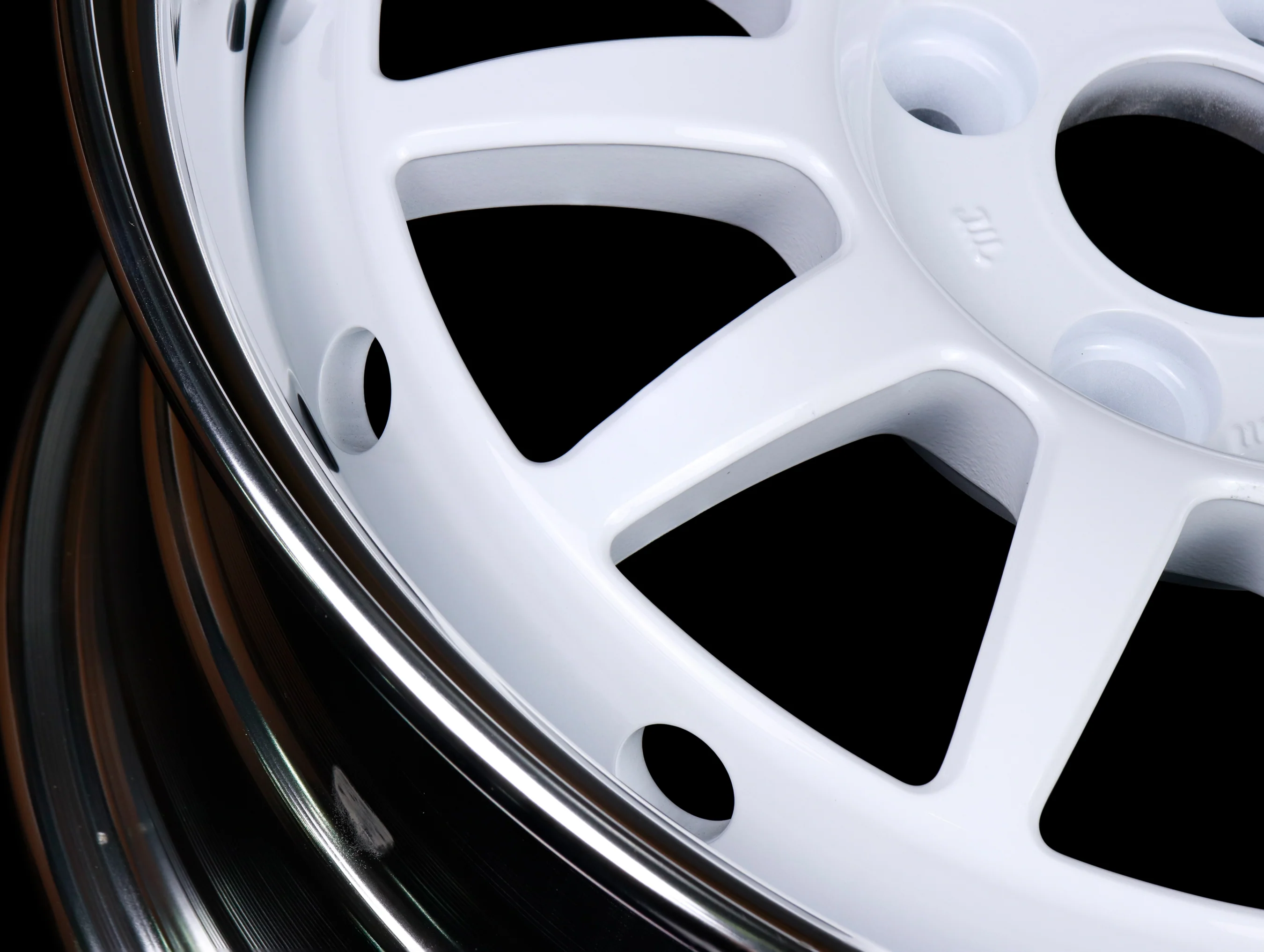 Weds Sport Racing 2P - 15x7 / 4x100 / +35 - White - Image 5