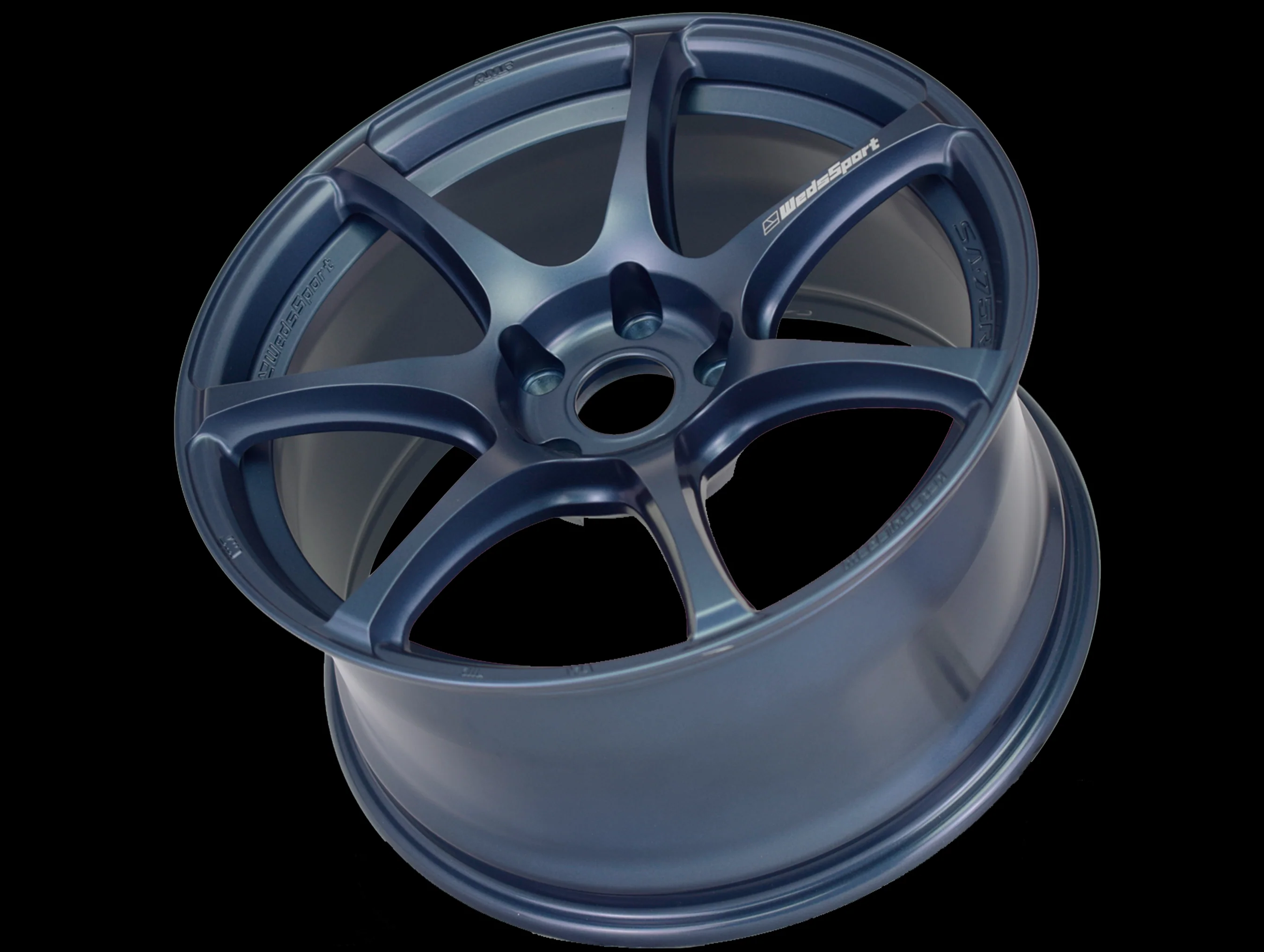 Weds Sport SA-75R - 18x9.5 / 5x114.3 / +39 - Matte Blue - Image 4