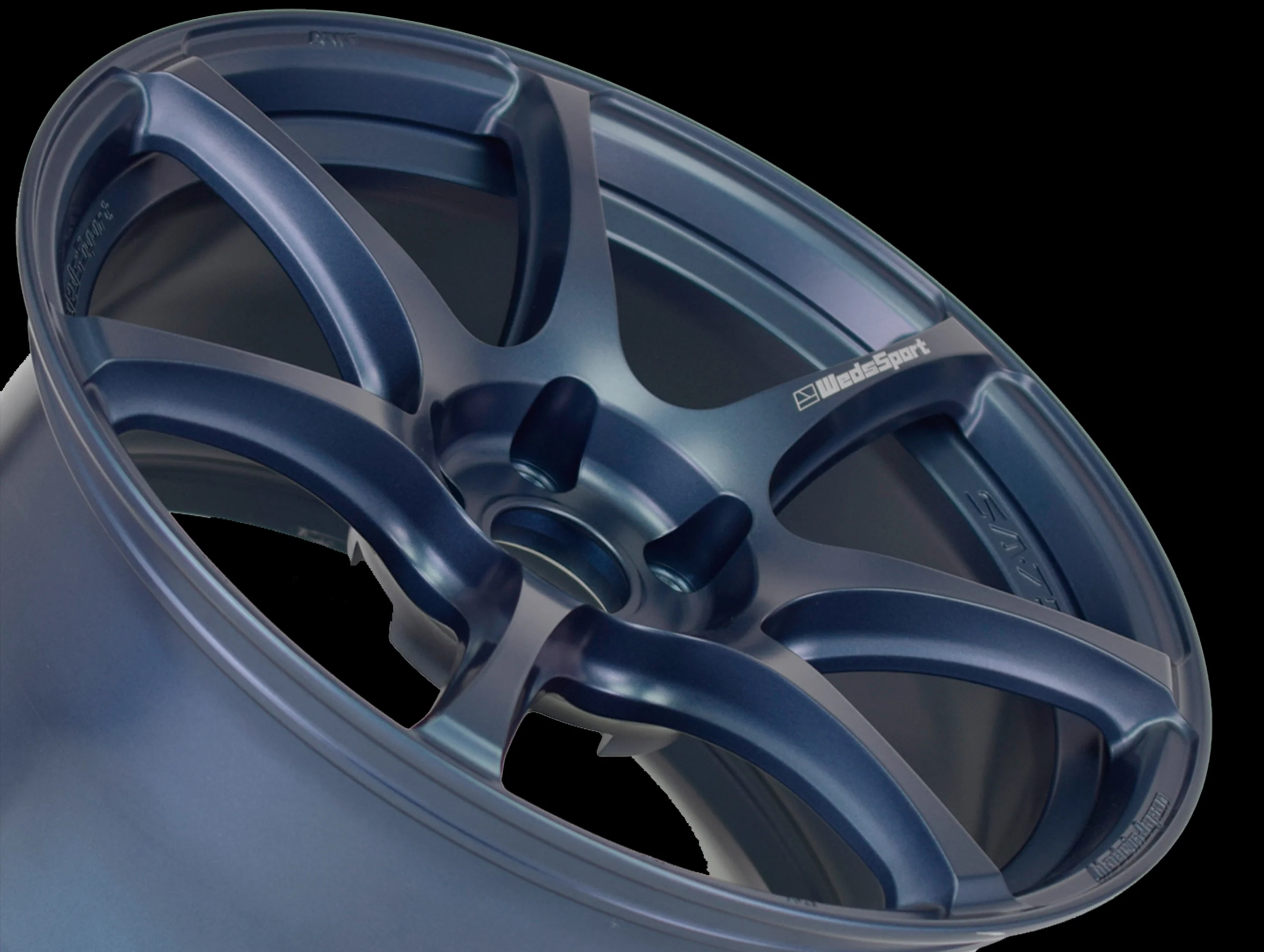 Weds Sport SA-75R - 18x9.5 / 5x114.3 / +39 - Matte Blue - Image 5