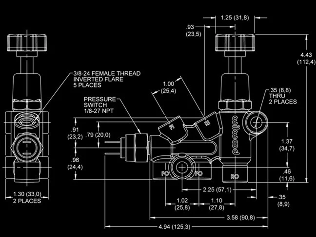 Wilwood Combination Proportioning Valve - Image 6