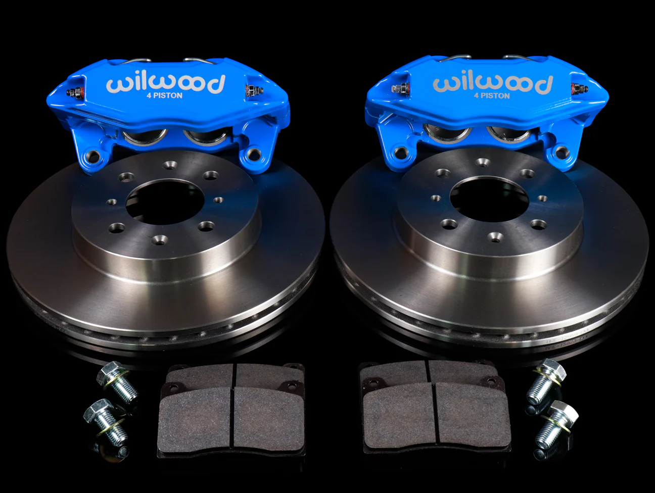 Wilwood DPHA Front Caliper & Rotor Brake Kit - Competition Blue - Image 4