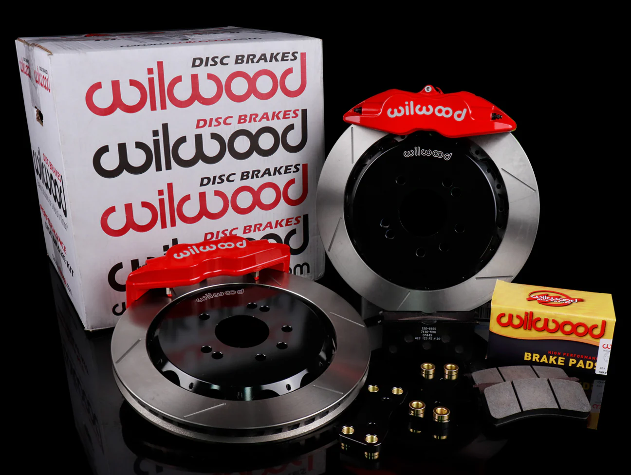 Wilwood FSL Front Caliper & Rotor Brake Kit - 89-98 Nissan 240SX - Image 2