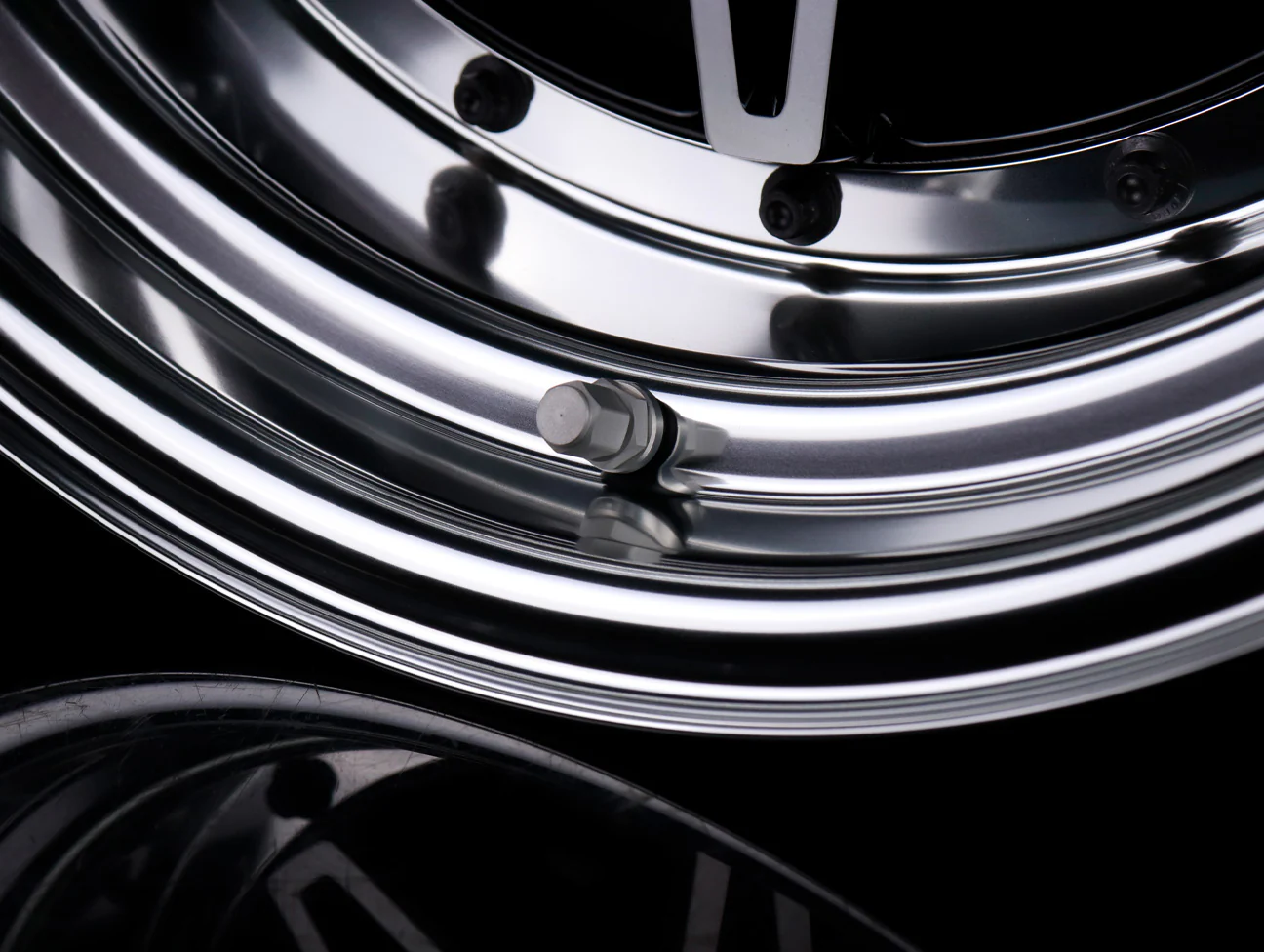 Work Equip 03 Wheels - Black Cut Clear - 15" / 4x100 - Image 3