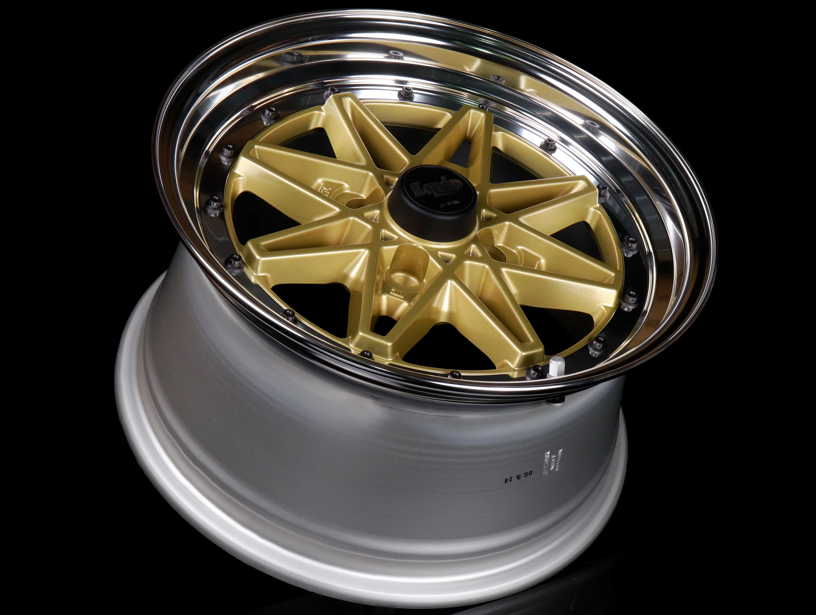 Work Equip 03 Wheels - Gold - 15" / 4x100 - Image 3