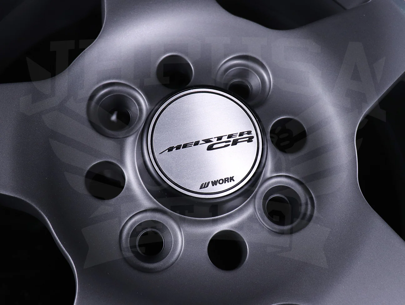 Work Meister CR 01 3-Piece Wheels - Gunmetal w/Polish Lip 15x8 / 4x100 - Image 3