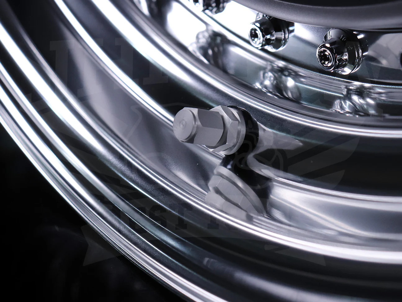 Work Meister CR 01 3-Piece Wheels - Gunmetal w/Polish Lip 15x8 / 4x100 - Image 5
